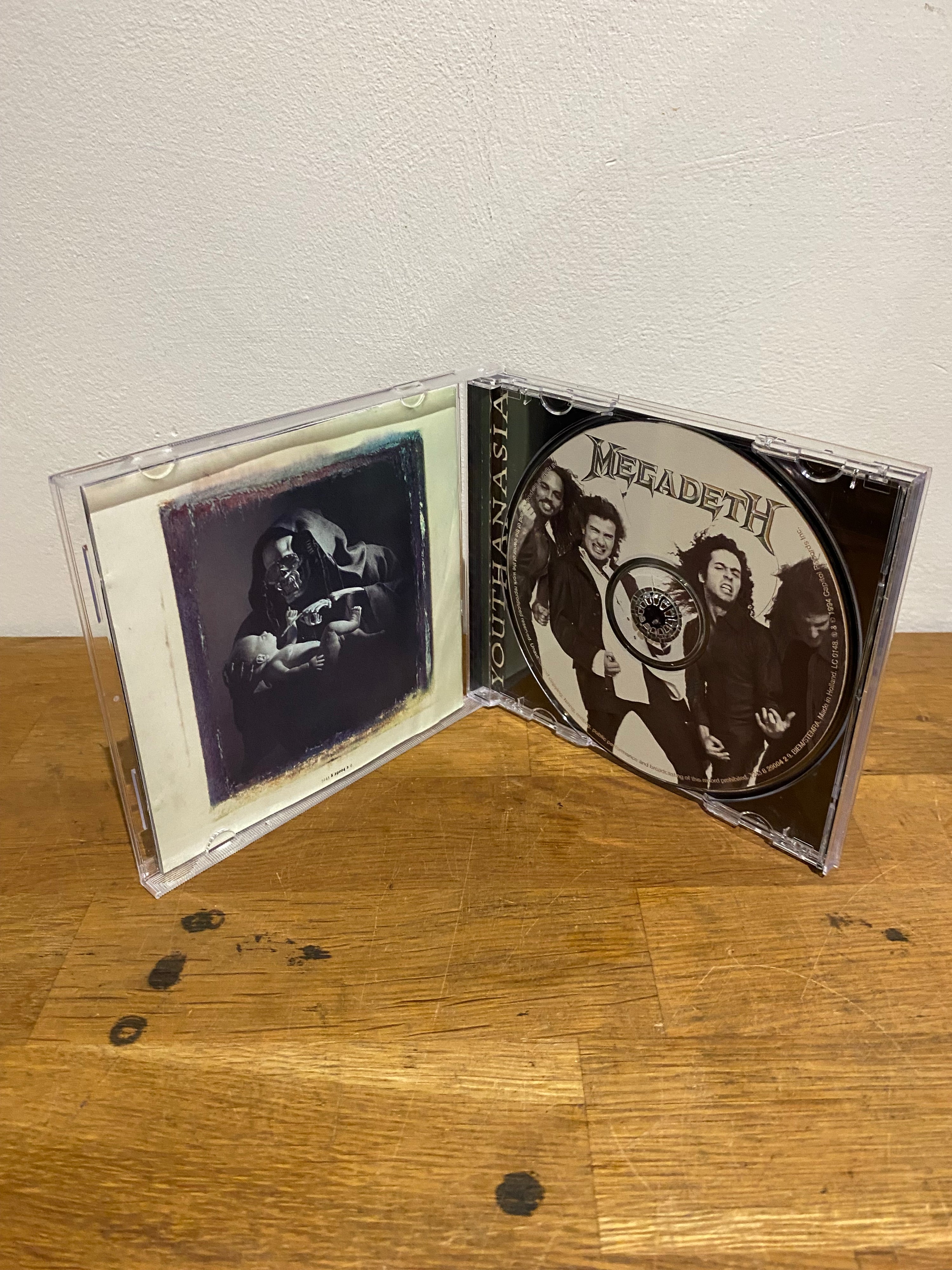 Megadeth - Youthanasia , cd album , 1994 Capital Records