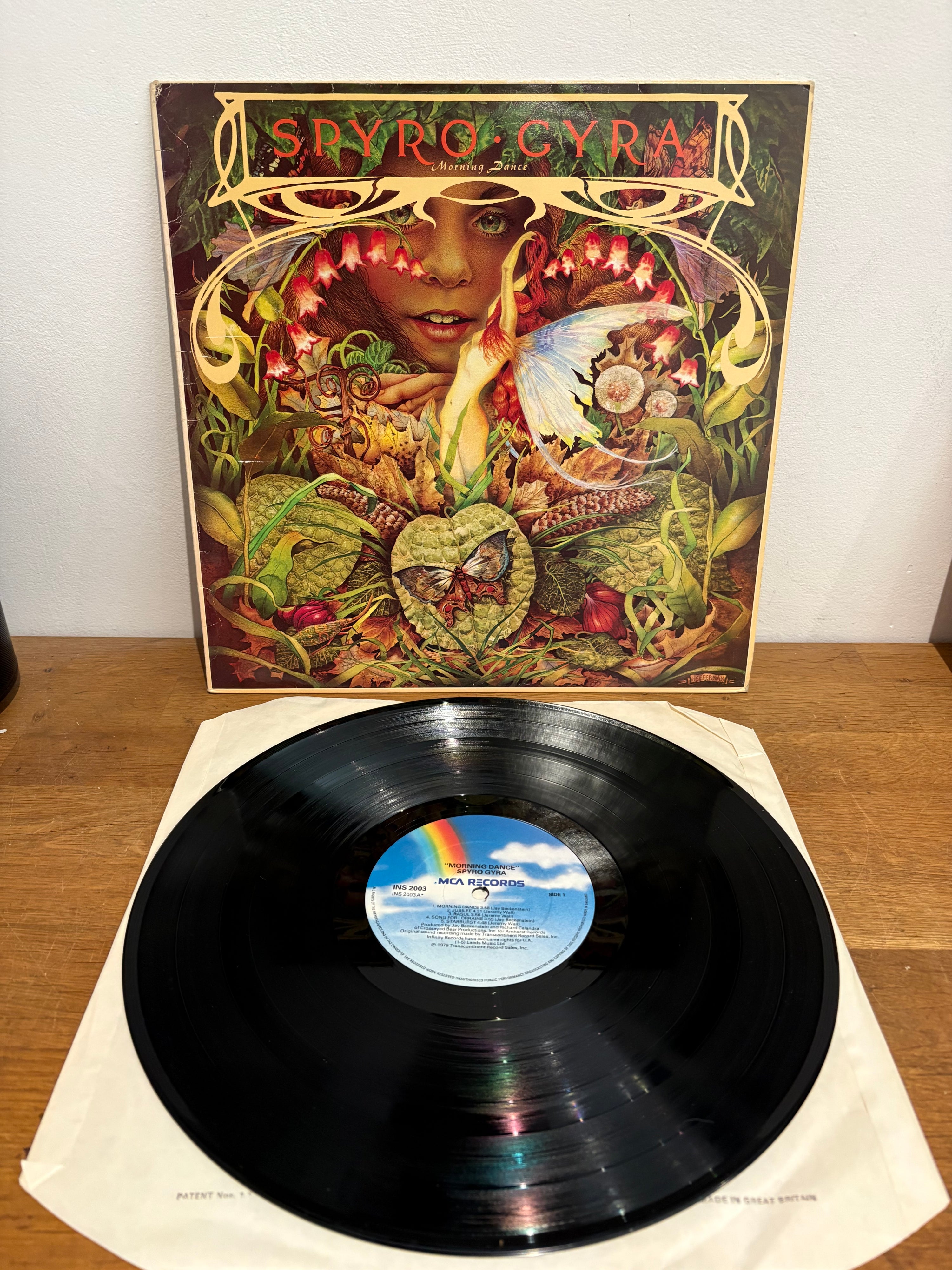 Spyro Gyra - Morning Dance , Lp album , MCA Records 1979, INS2003.