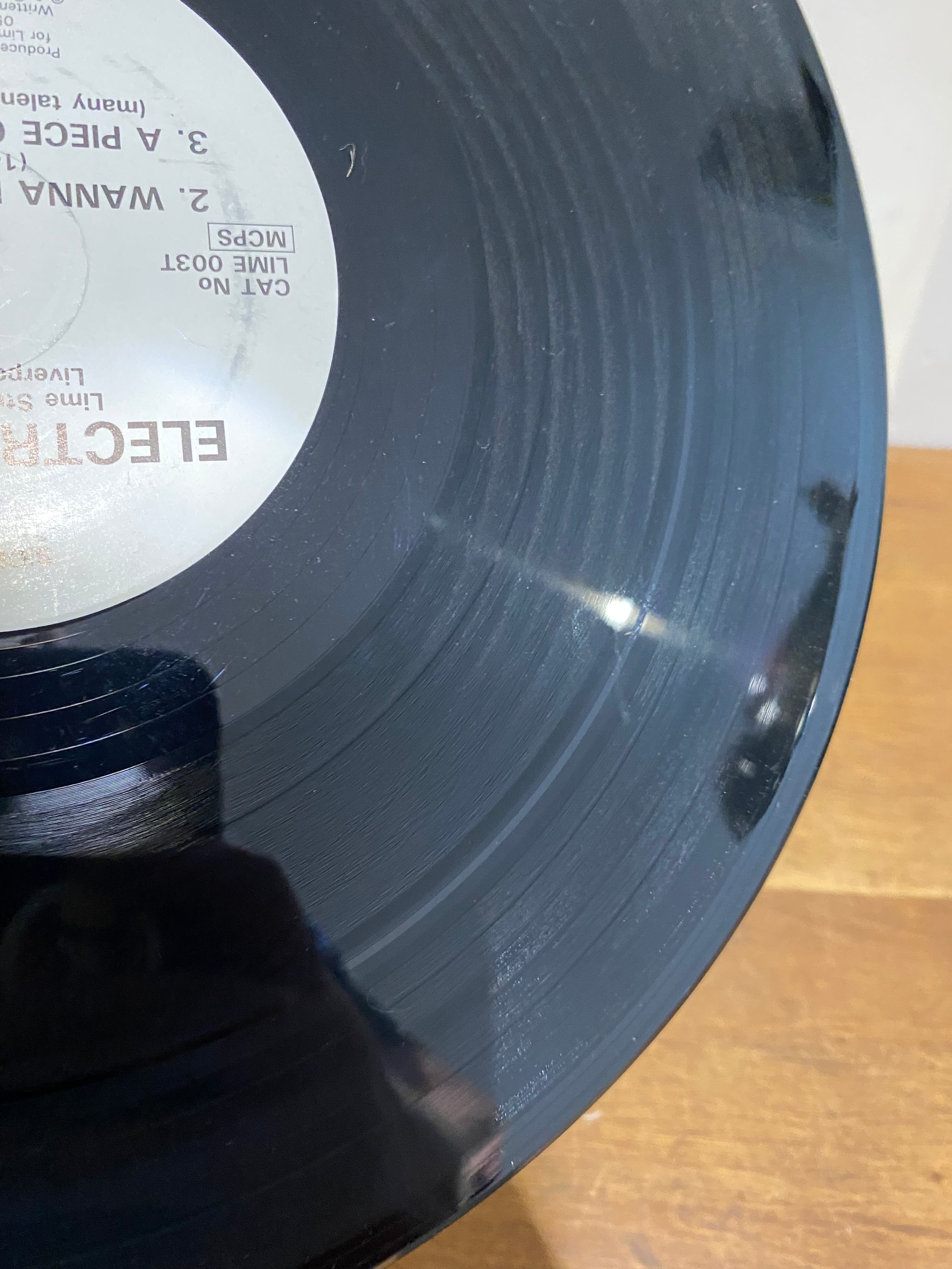 Electropeople - A piece of the future, 12” single, Lime Street Records, LIME 003T