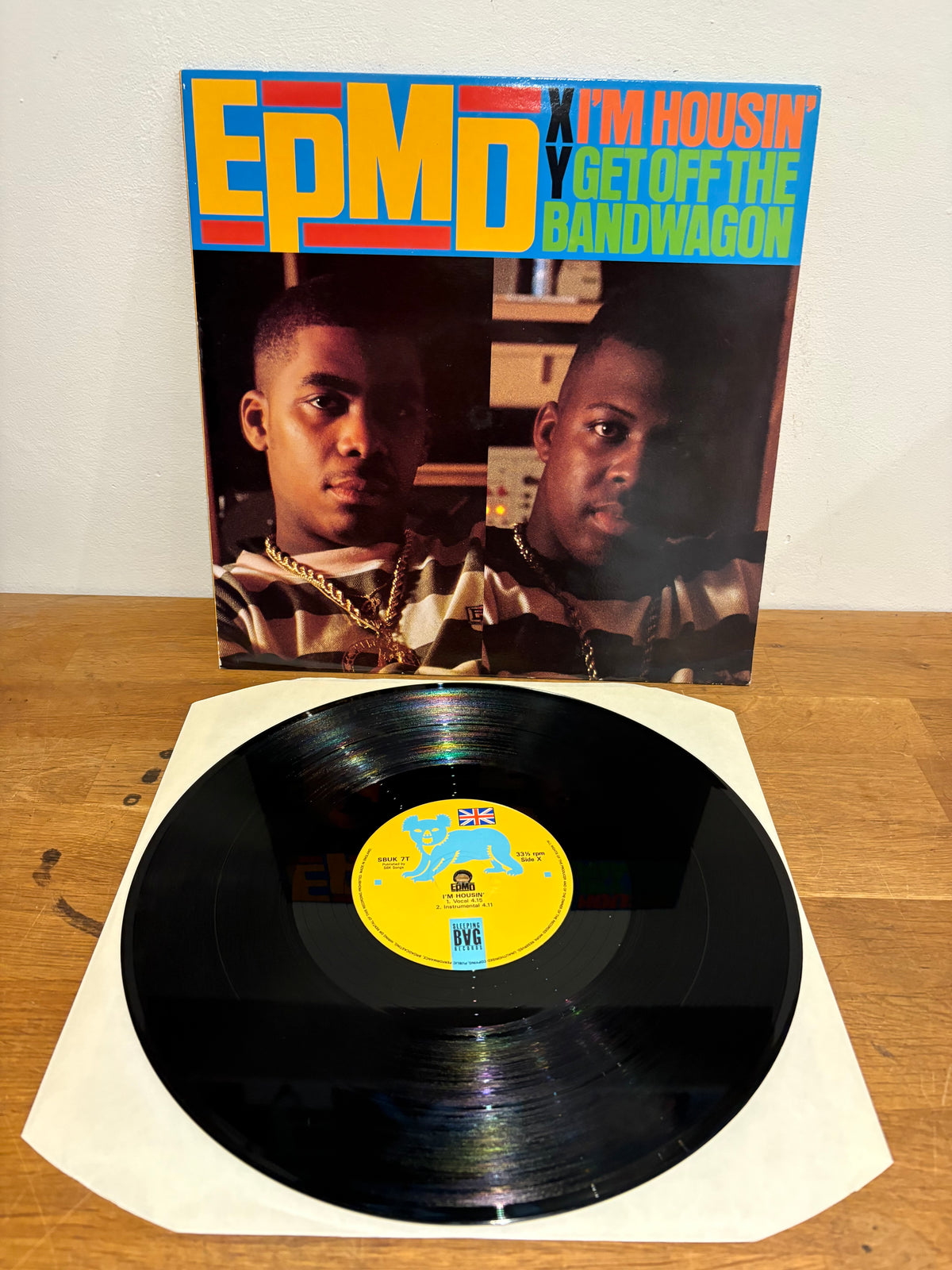 EPMD - I’m Housin’ , 12 inch single, 1989 Sleeping bag records.