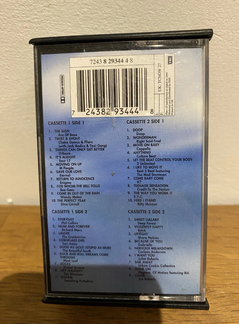 Now That’s What I Call Music 27, Double Cassette Album, Virgin 1994
