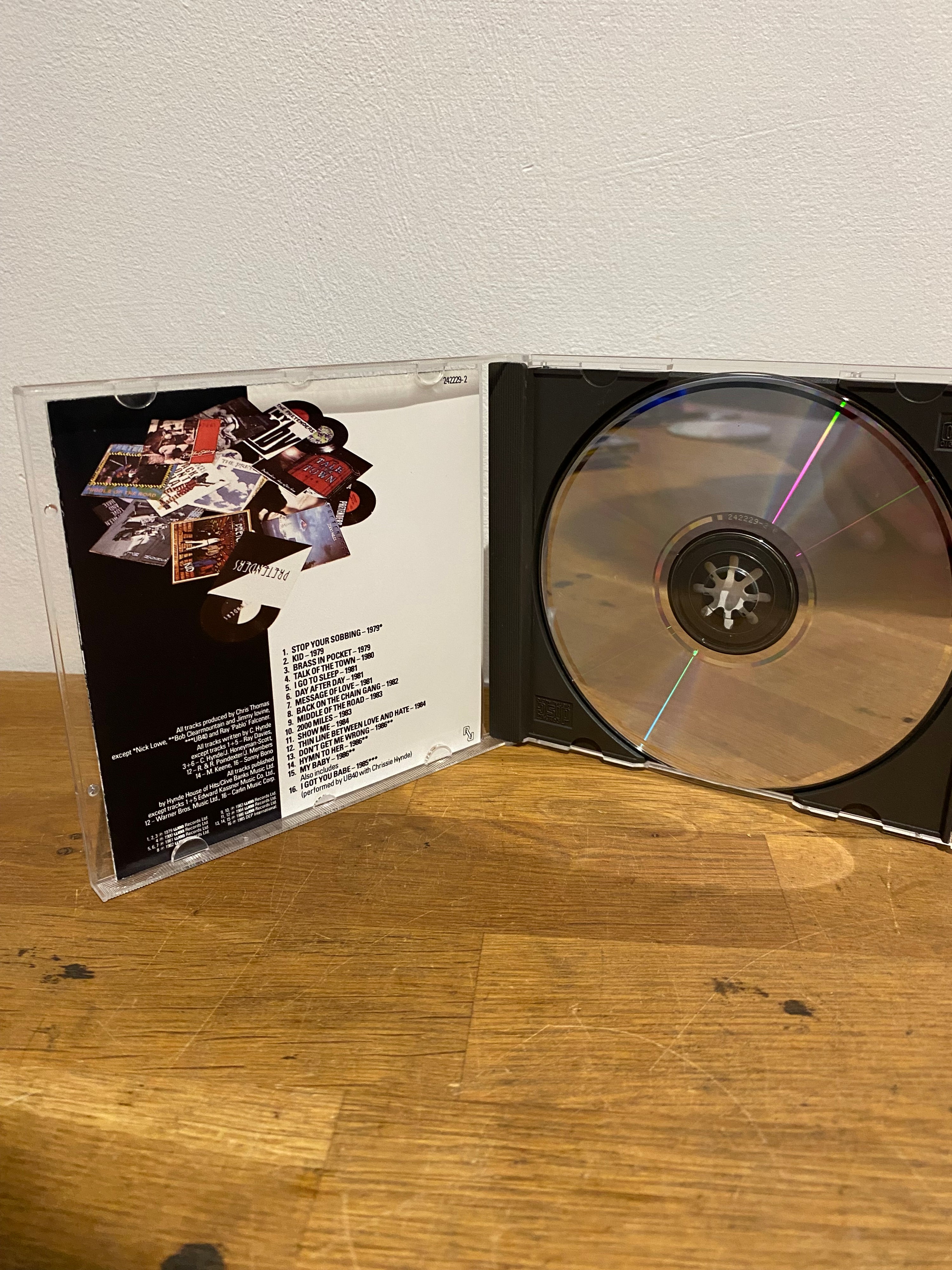 Pretenders - The Singles , cd album 1987