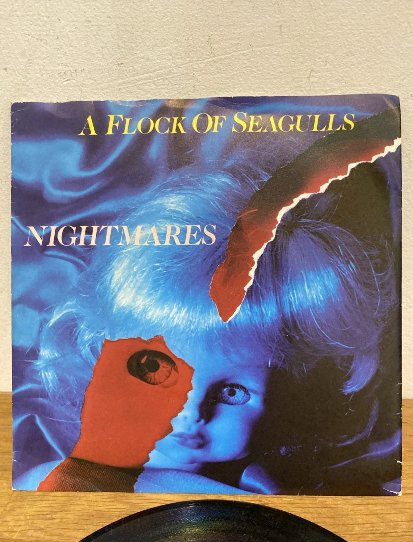Nightmares by A Flock of Seagulls 45 rpm record with sleeve