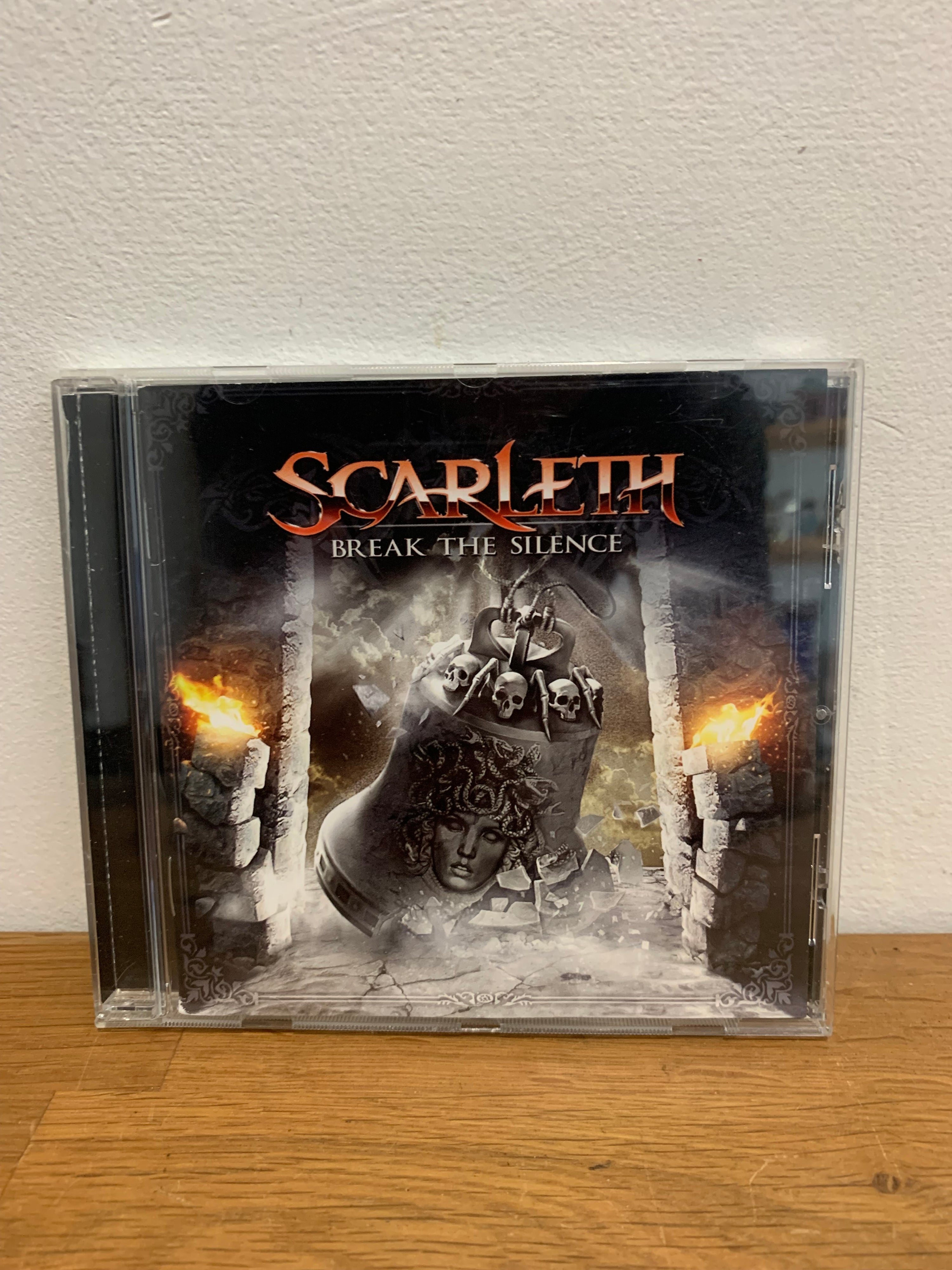 Scarleth - Break the silence, cd album , 2011 Casket records.