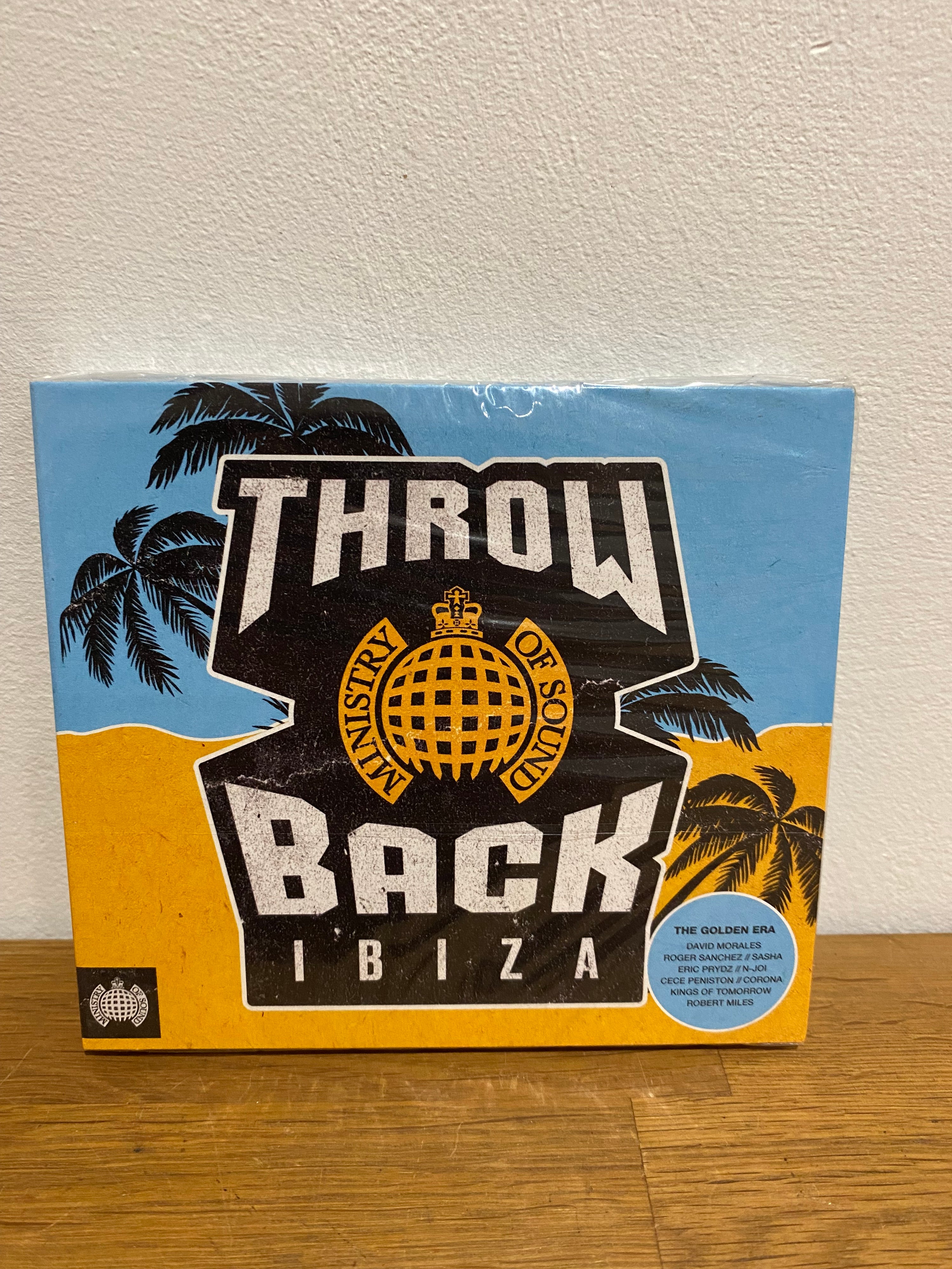 Ministry of Sound, Throw Back Ibiza , triple cd album , new and sealed.