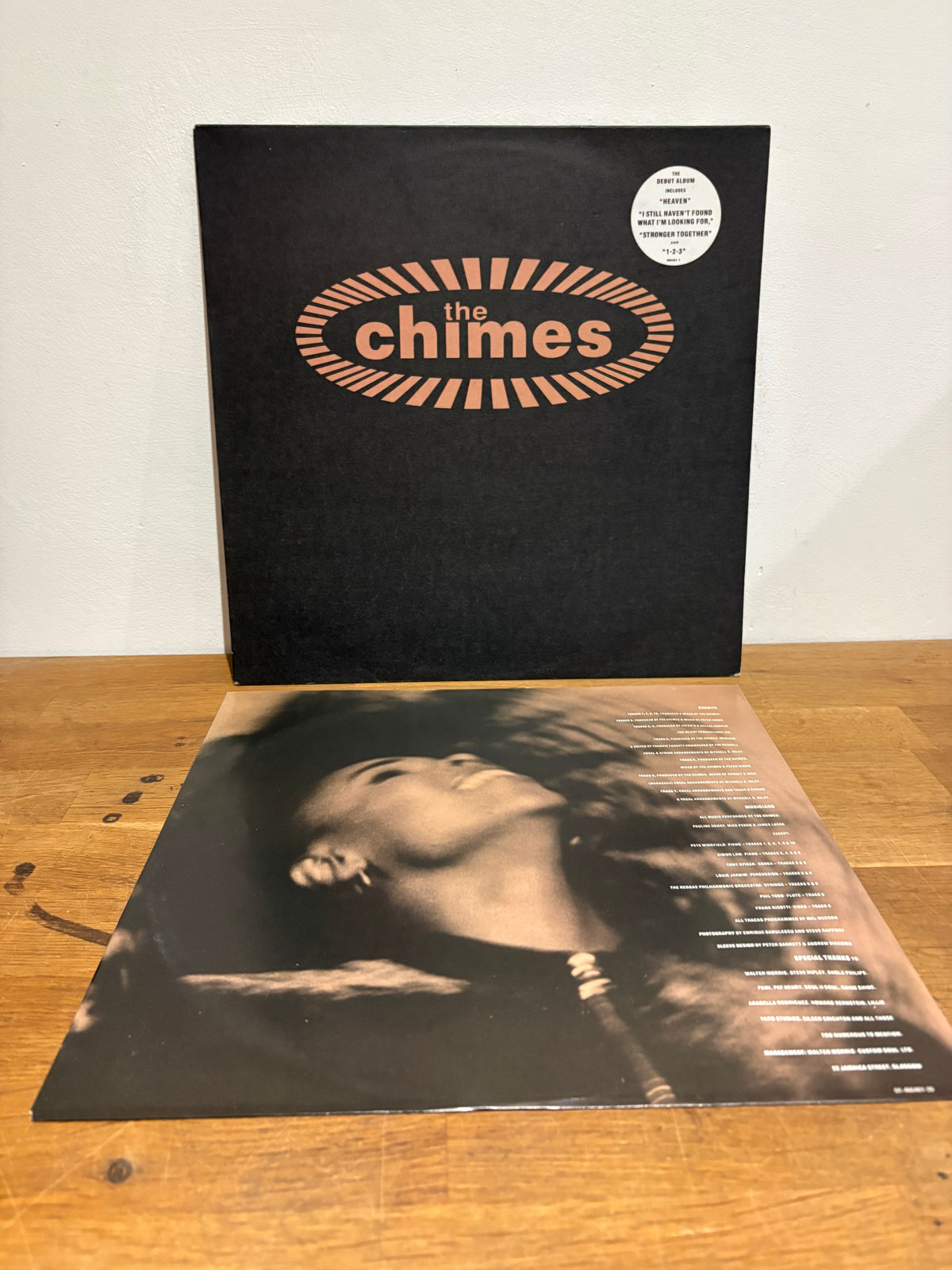 The Chimes - Debut Album , LP album. 1990 CBS.