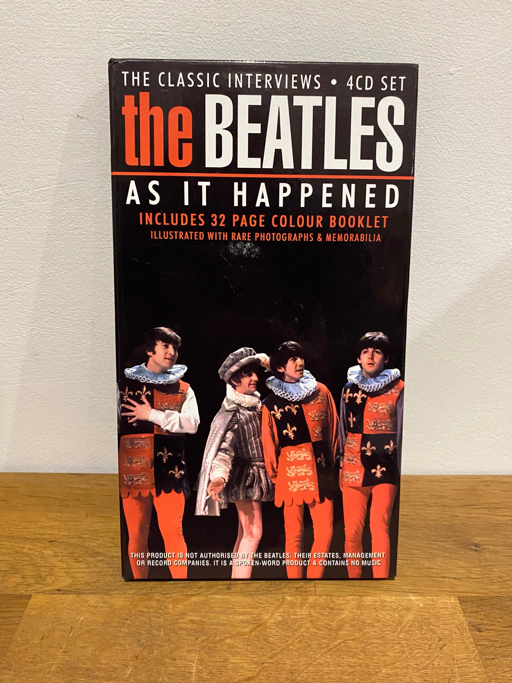 The Beatles - As it happened, 4cd set , the classic interviews