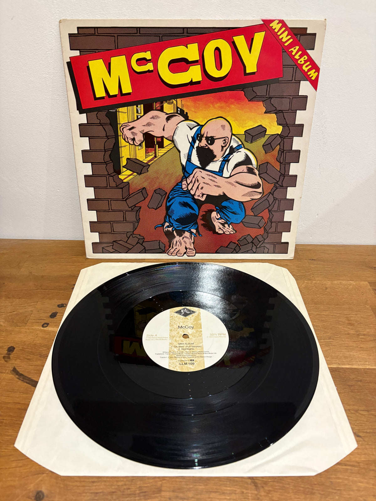 McCoy - Mini Album, 5 track 12 inch mini album , 1983 , LLM109.