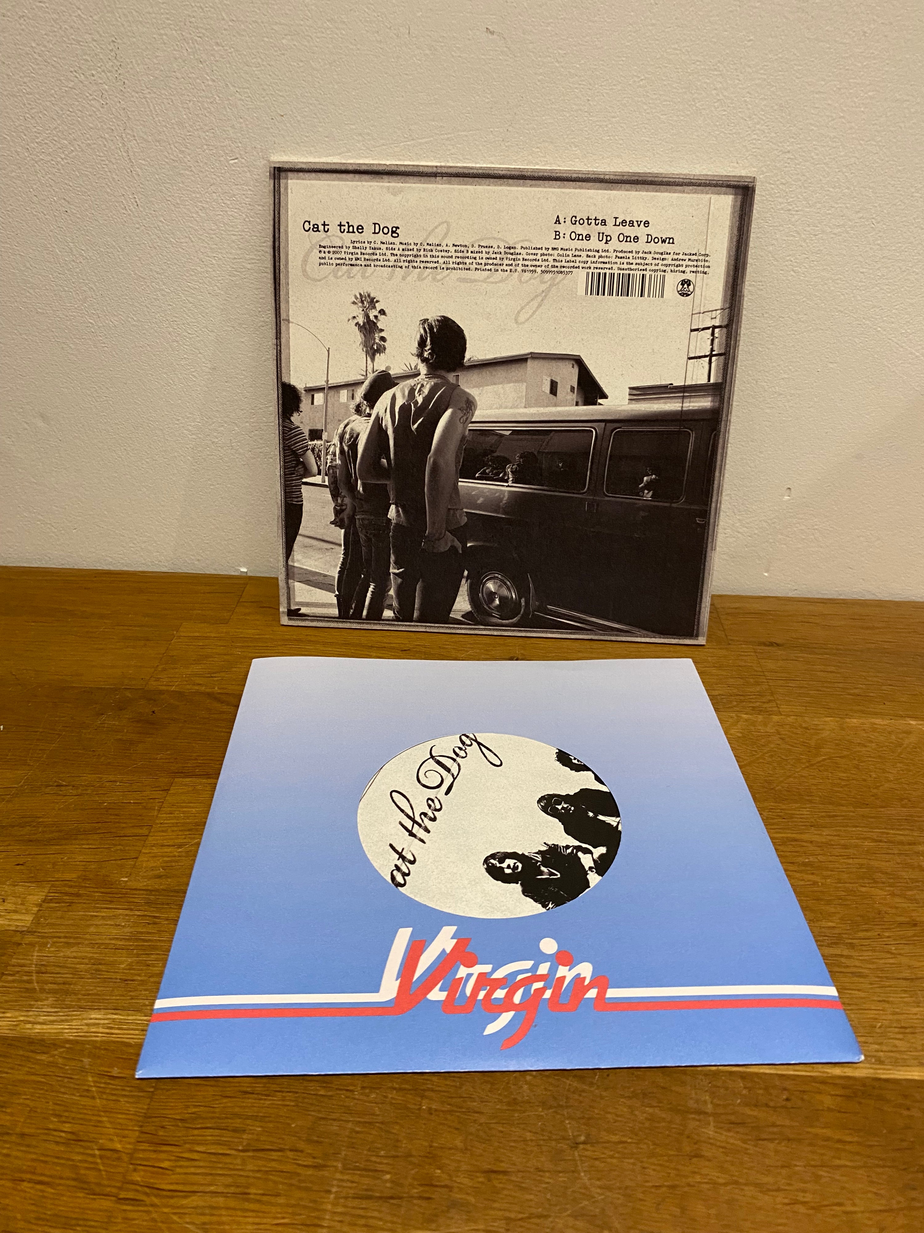 Cat the Dog - Gotta Leave, 7” single, 2007. Virgin records.
