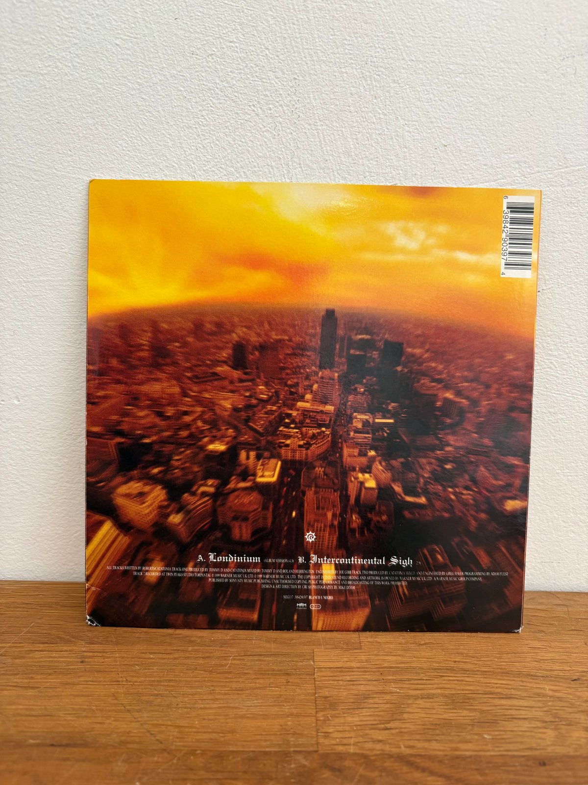 Catatonia - Londinium , 7 inch single, 1999 Warner music.