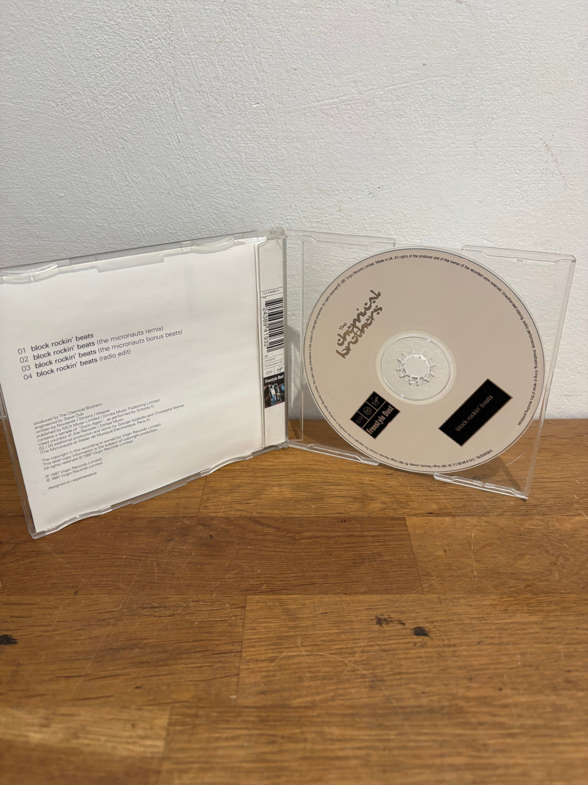 The Chemical Brothers - Block Rockin’ Beats , cd single, 1997 Virgin.