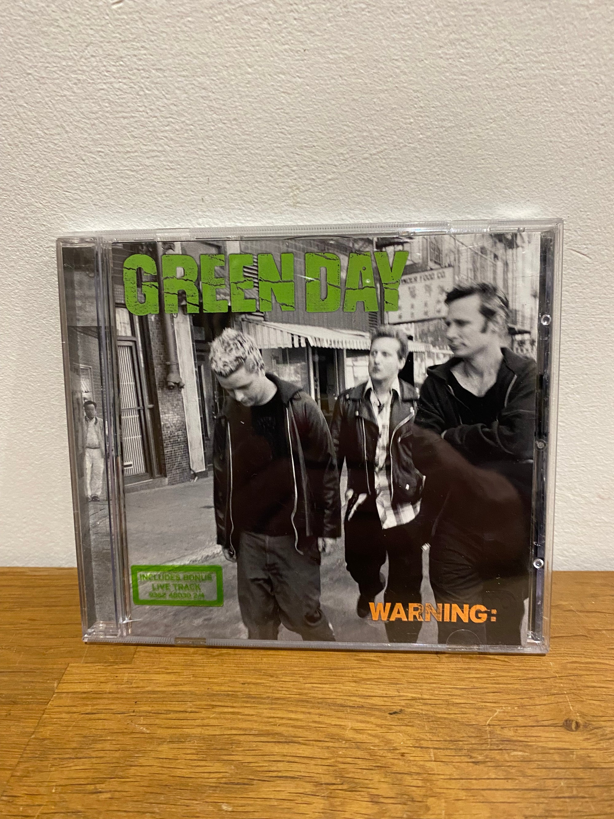 Green Day - Warning , cd album. Reprise records 2000