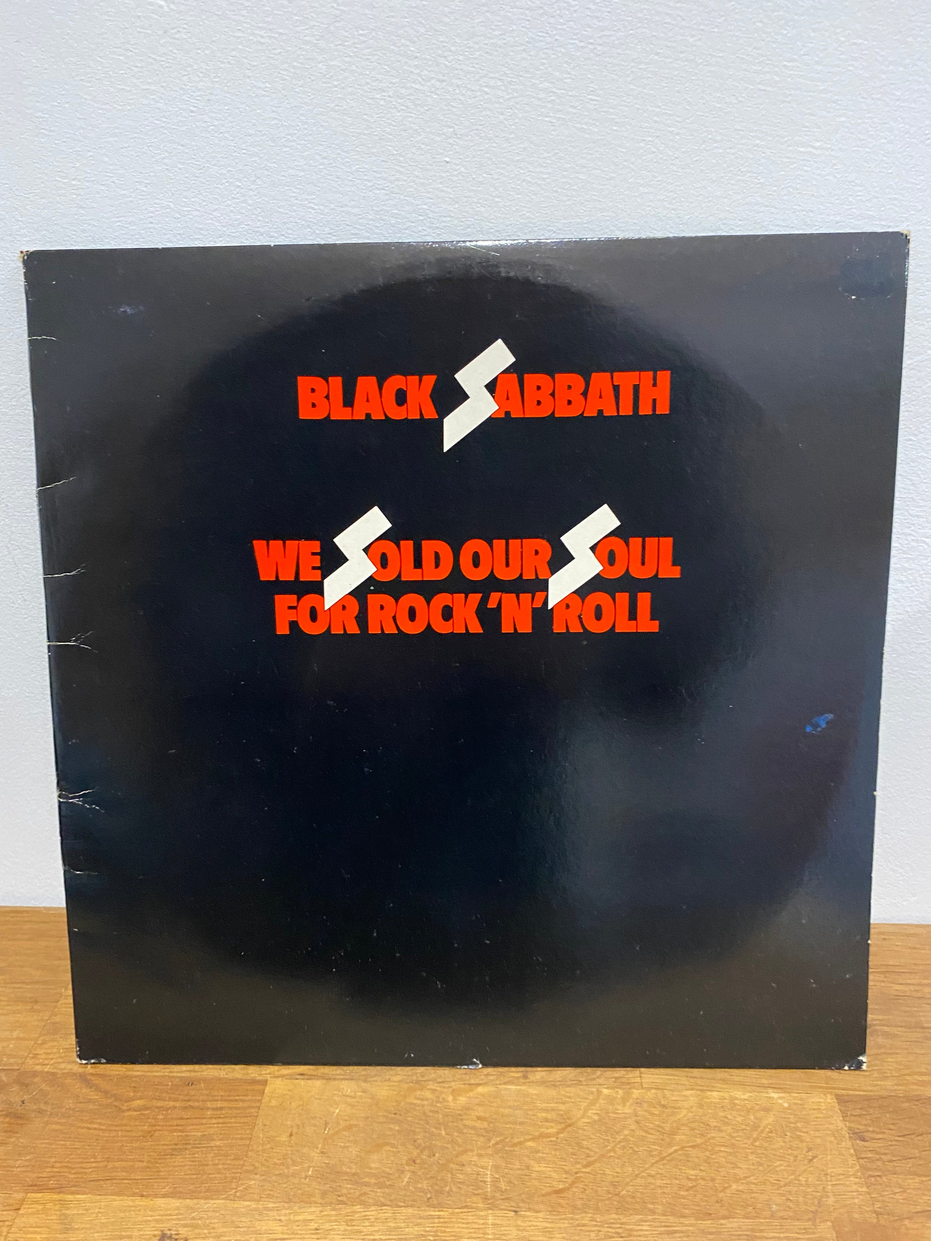 Black Sabbath - We sold our soul for rock ‘n’ roll . 1982 repress , album, vinyl.