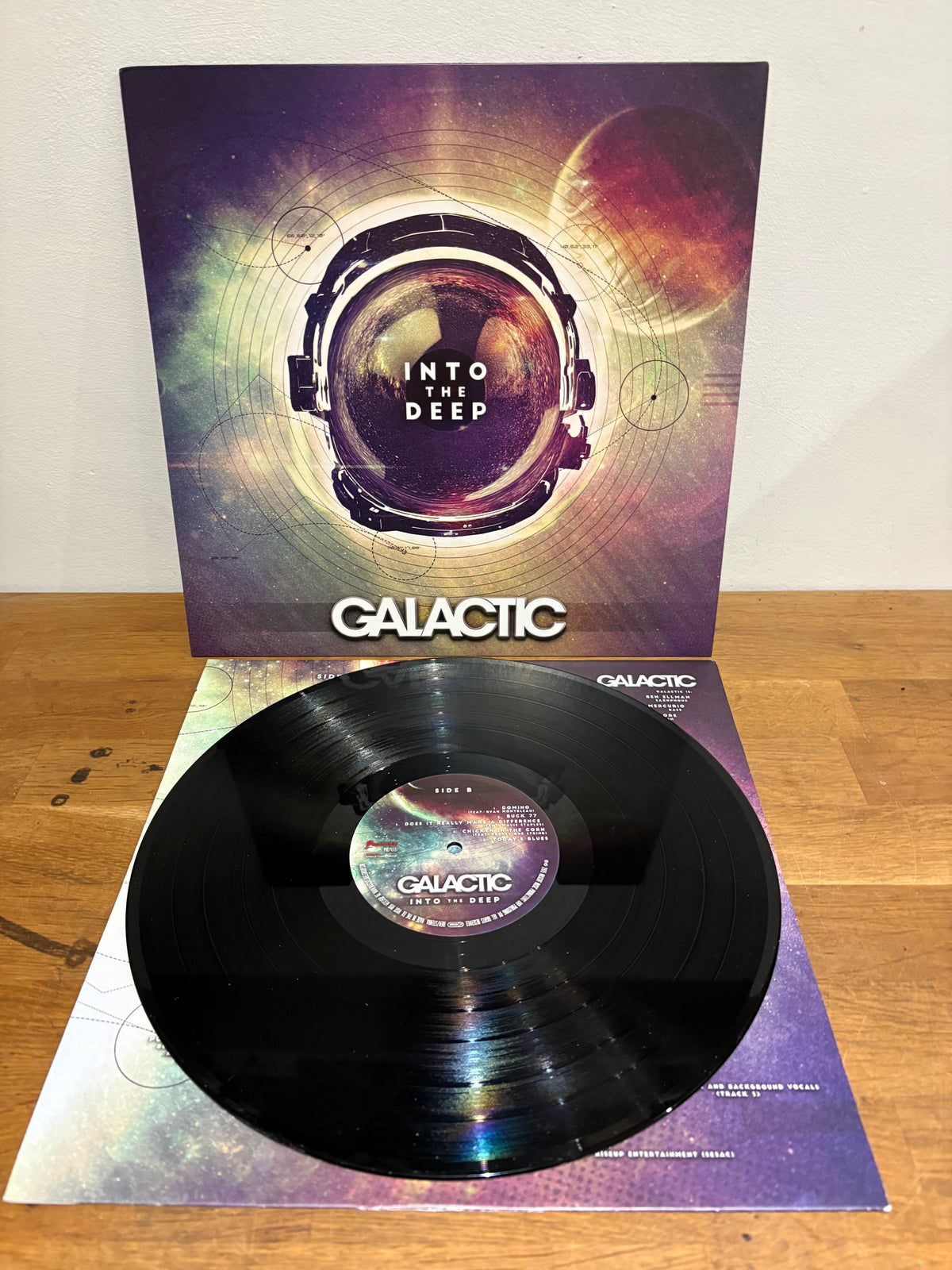 Galactic - Into the deep , LP album, 2015 Mascot Music Productions.