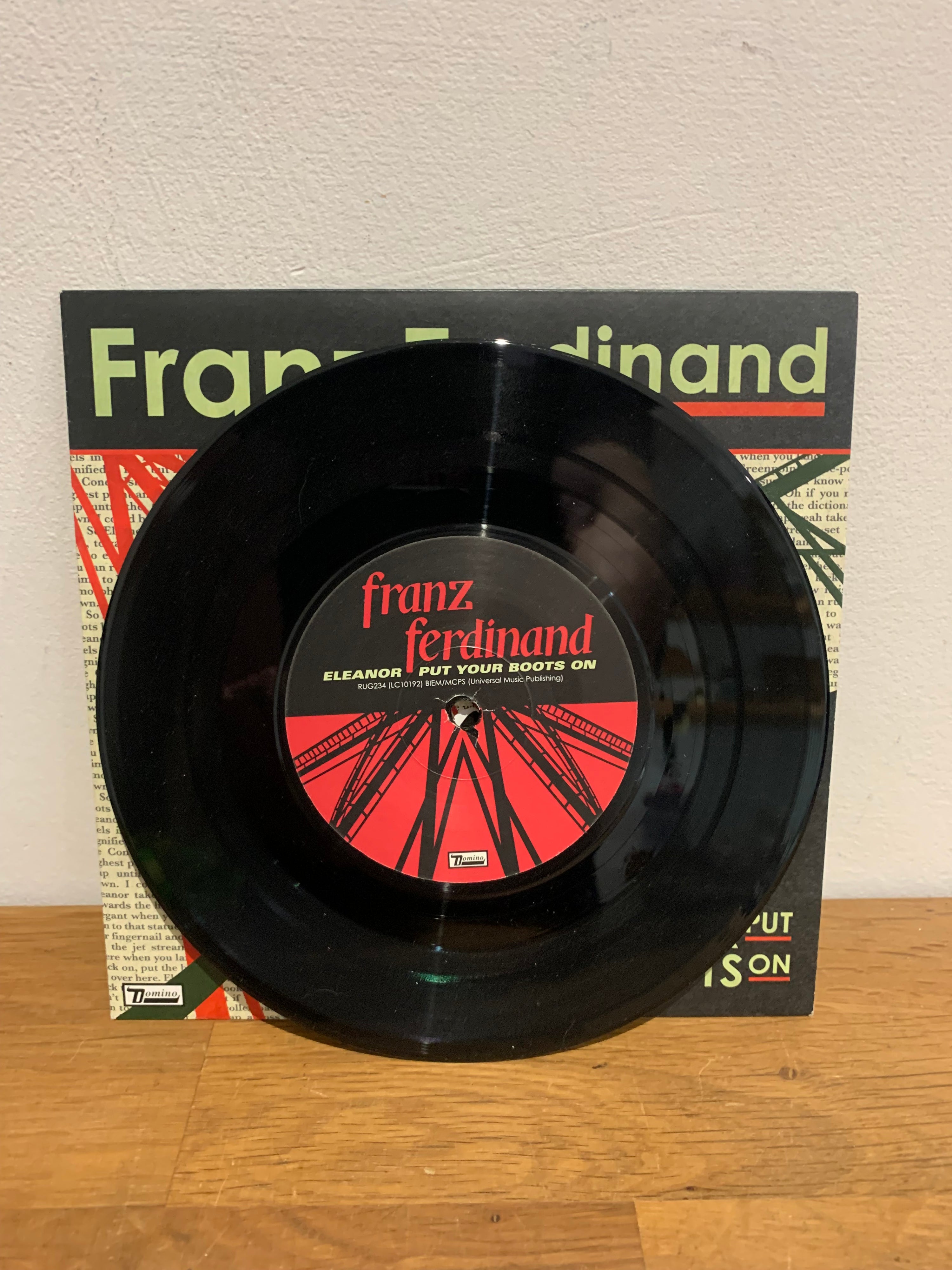 Franz Ferdinand - Eleanor in boots , 7 inch single, Domino records 2003
