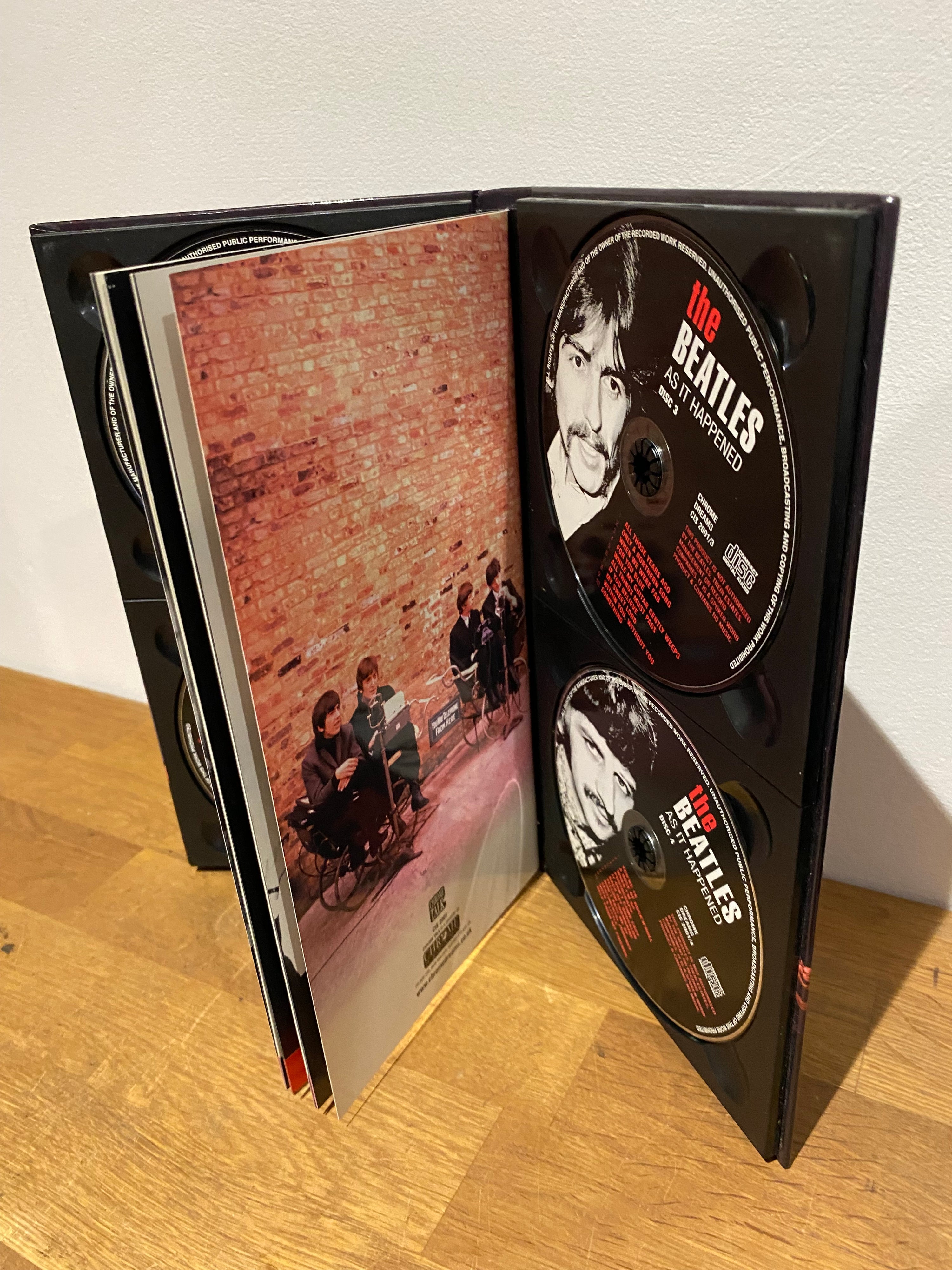 The Beatles - As it happened, 4cd set , the classic interviews