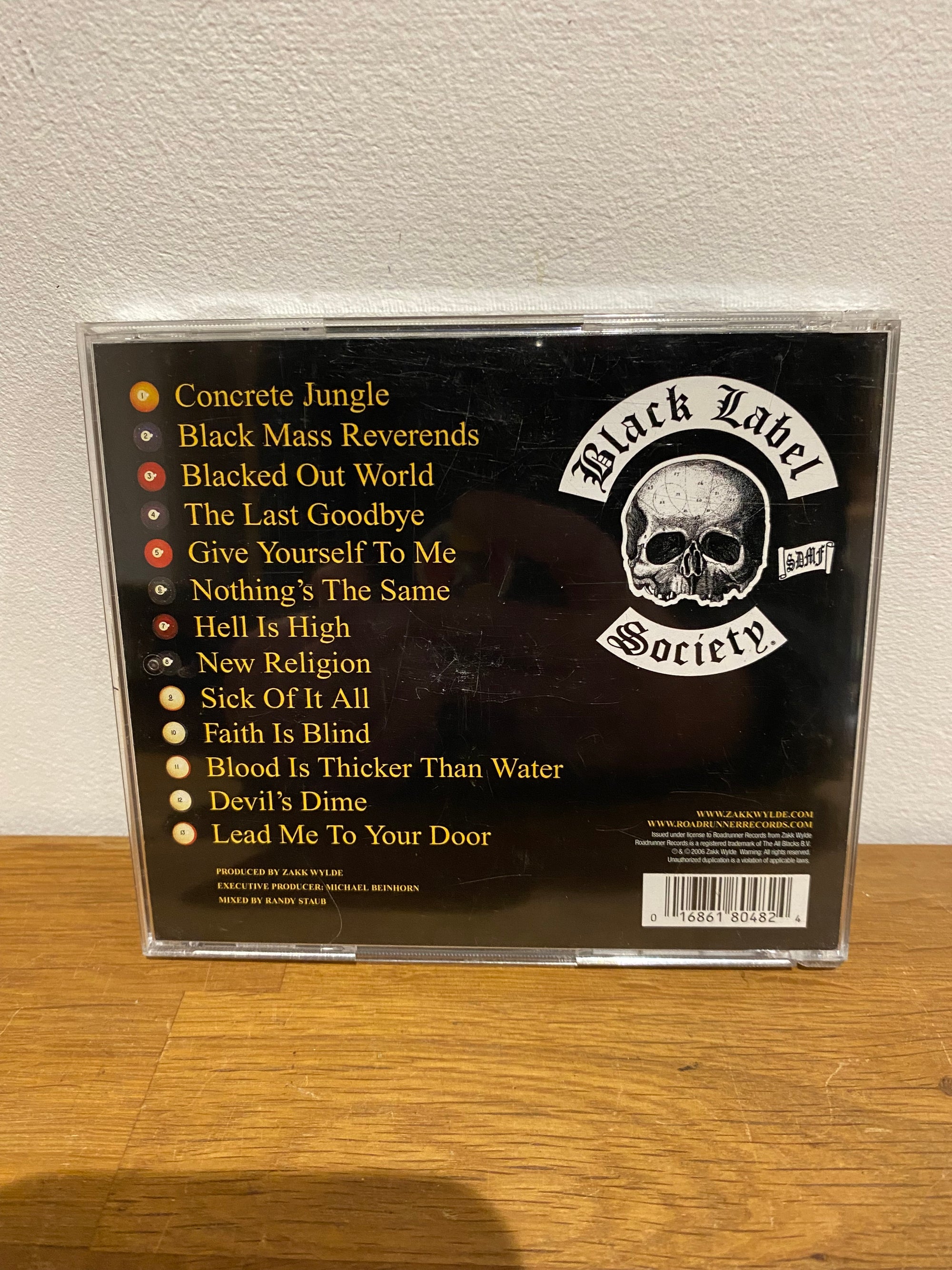 Black Label Society - Shot to Hell , cd album, 2006