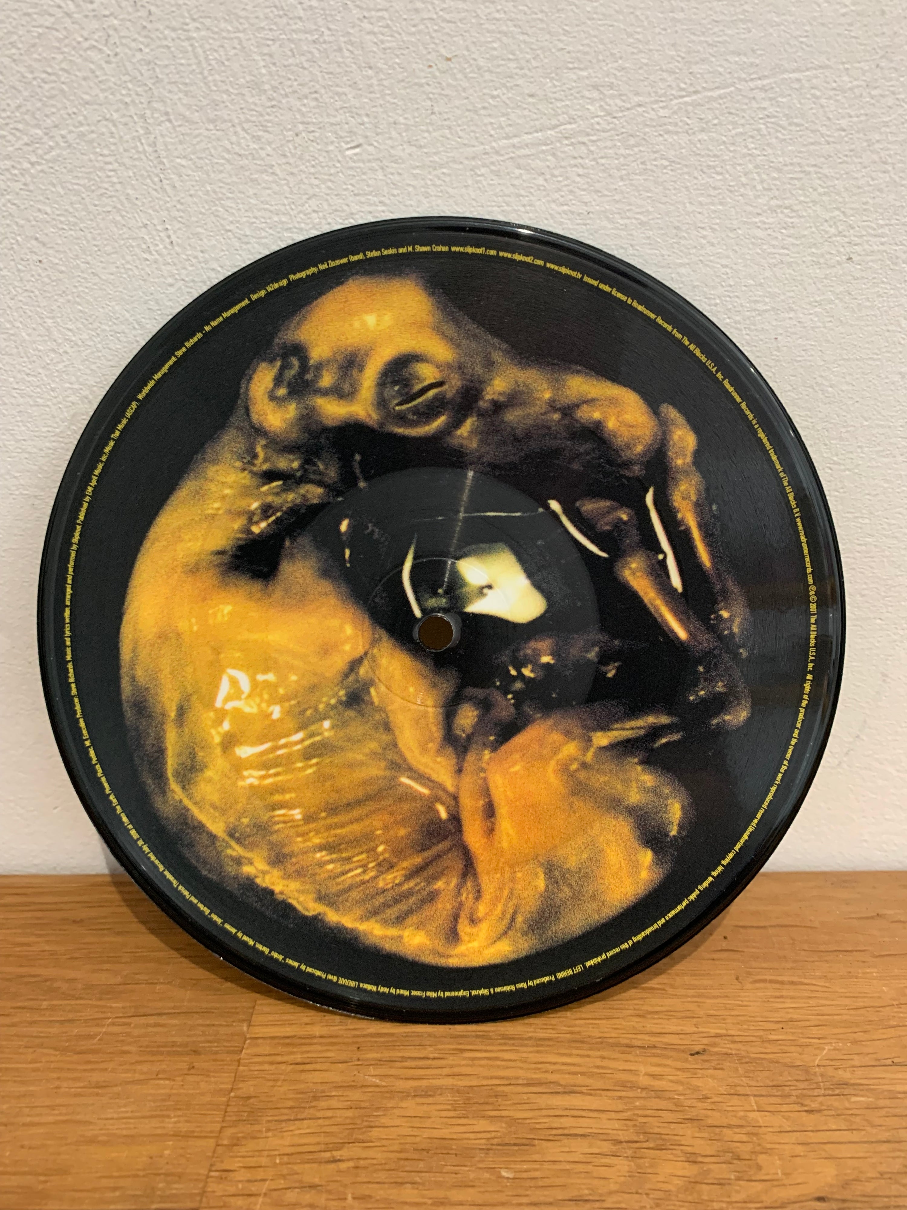 Slipknot - Left Behind , 7” vinyl picture disc, 2001