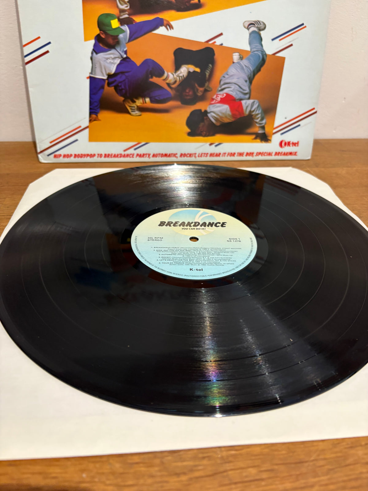 Breakdance , you can do it , LP Album . K-tel. With poster