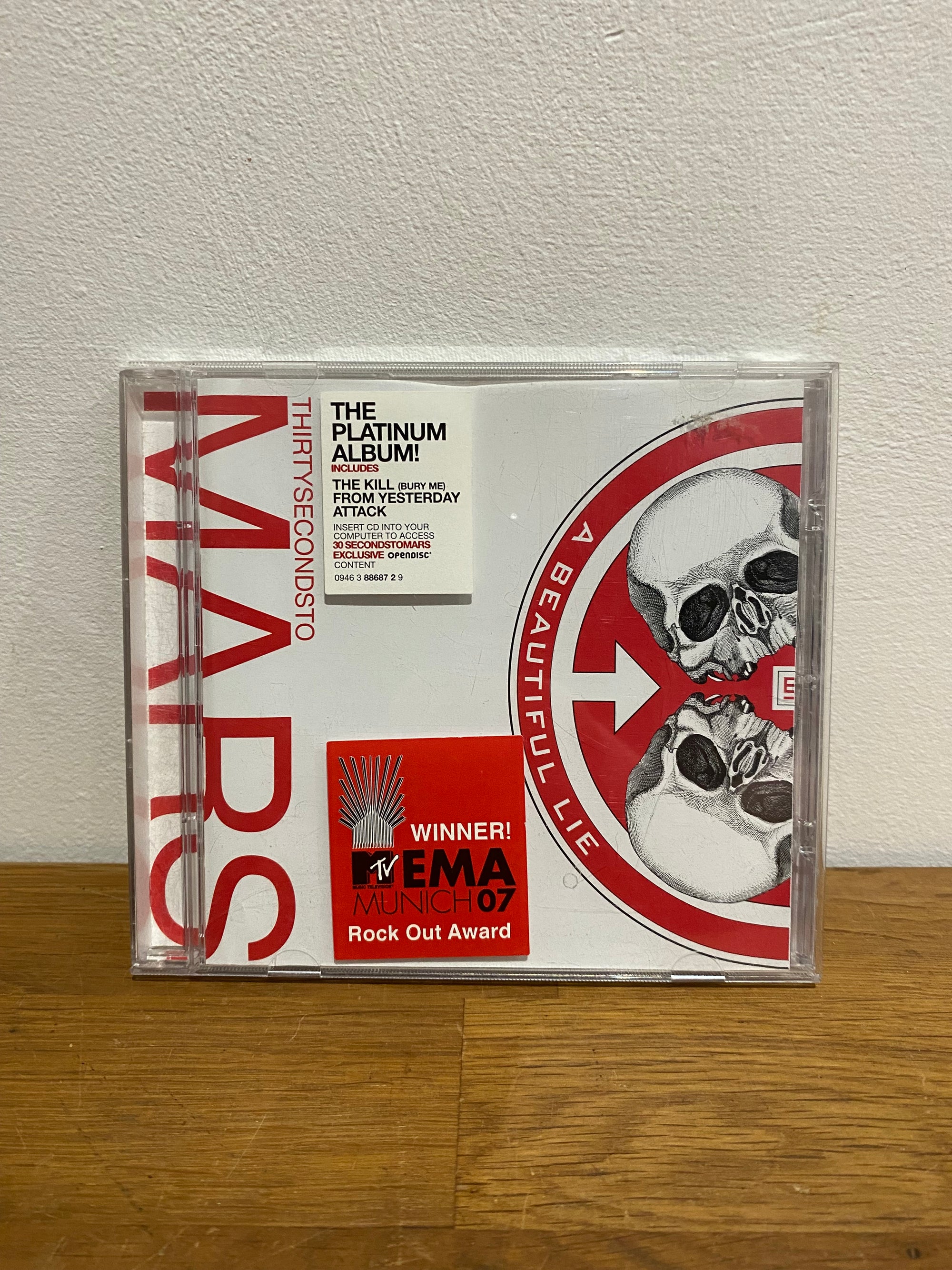 30 seconds to mars - A Beautiful Lie , cd album 2007 Virgin Records