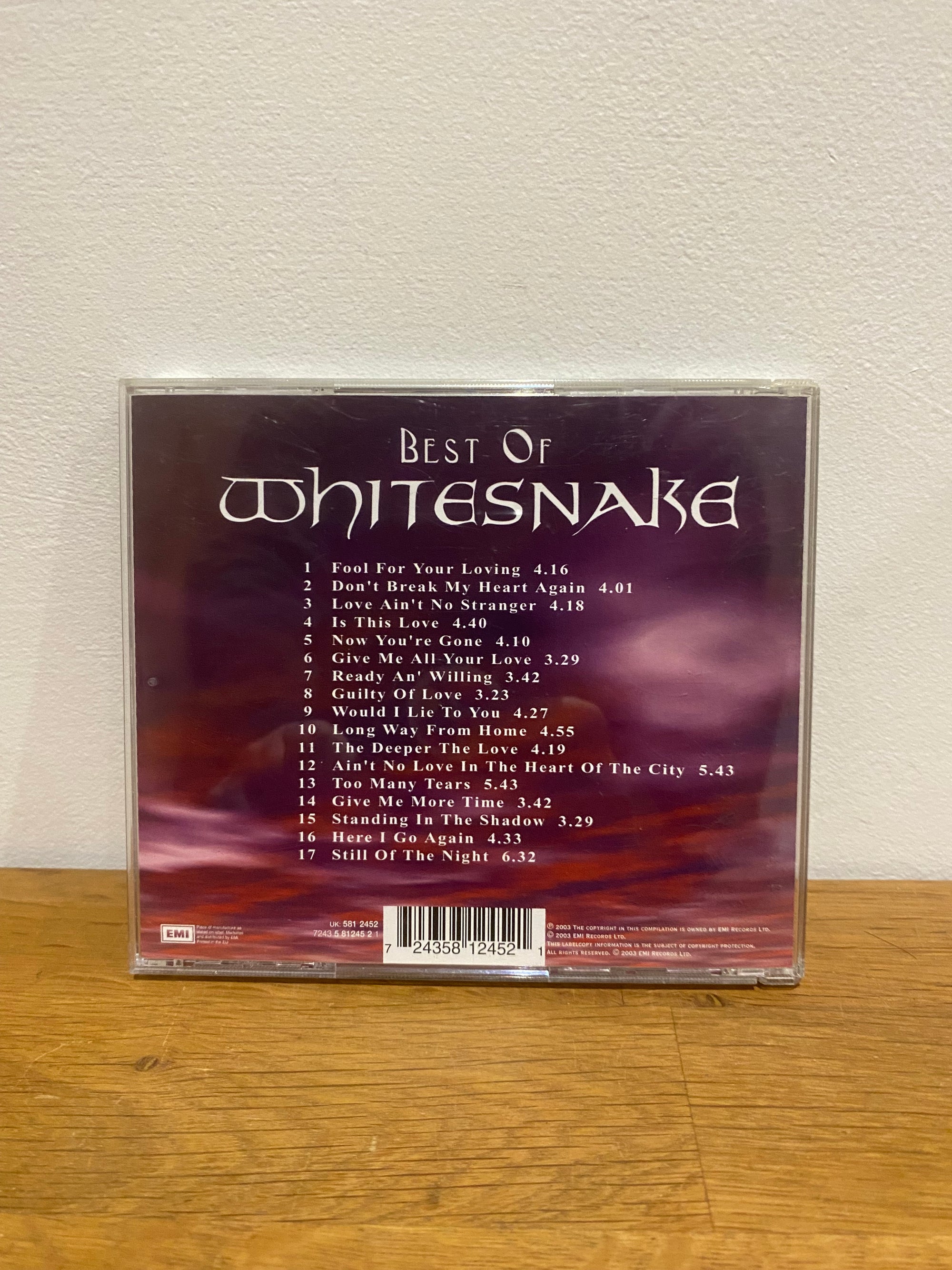 Whitesnake - Best of Whitesnake CD Album (2003)