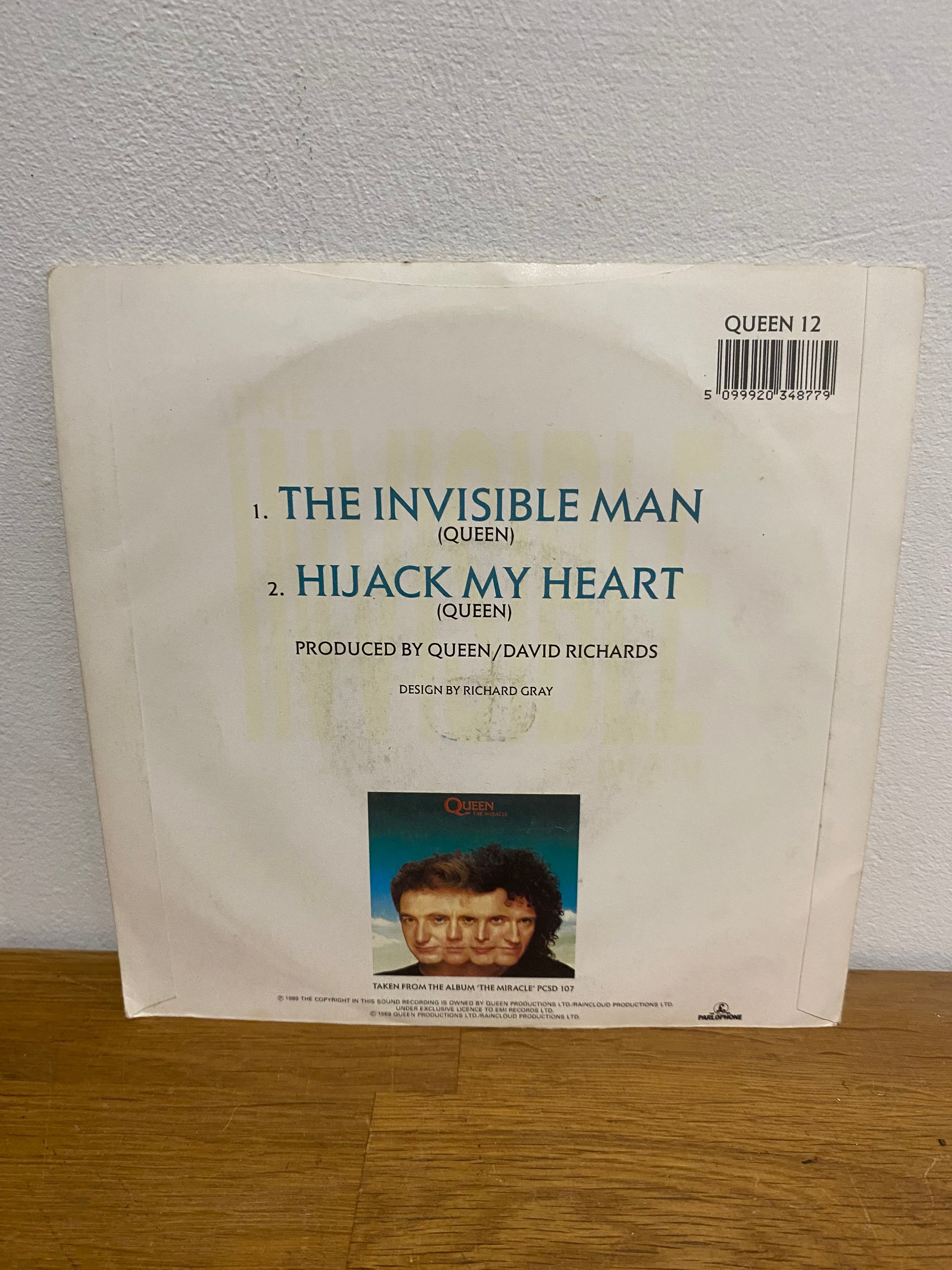 Queen - The Invisible Man 7" Single (1989)