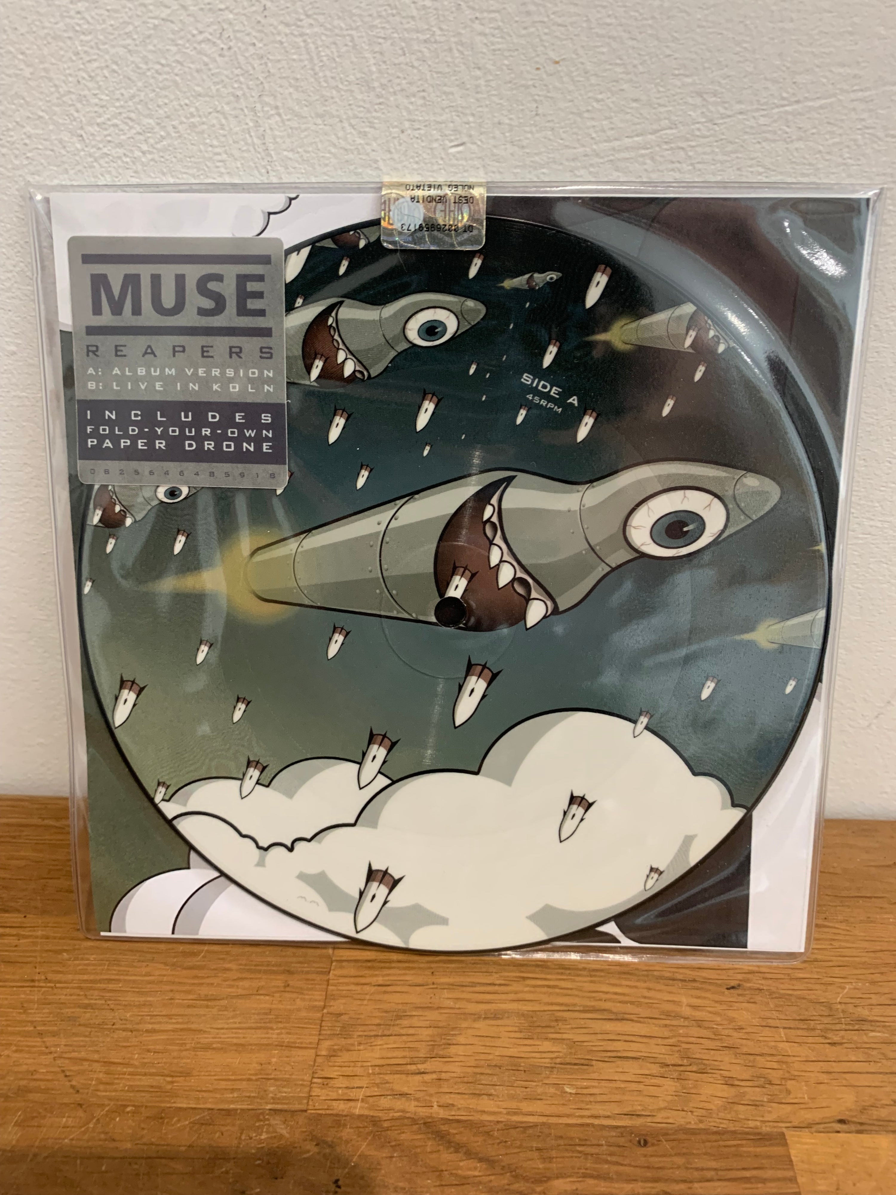 Muse - Reapers , 7” picture disc , sealed.