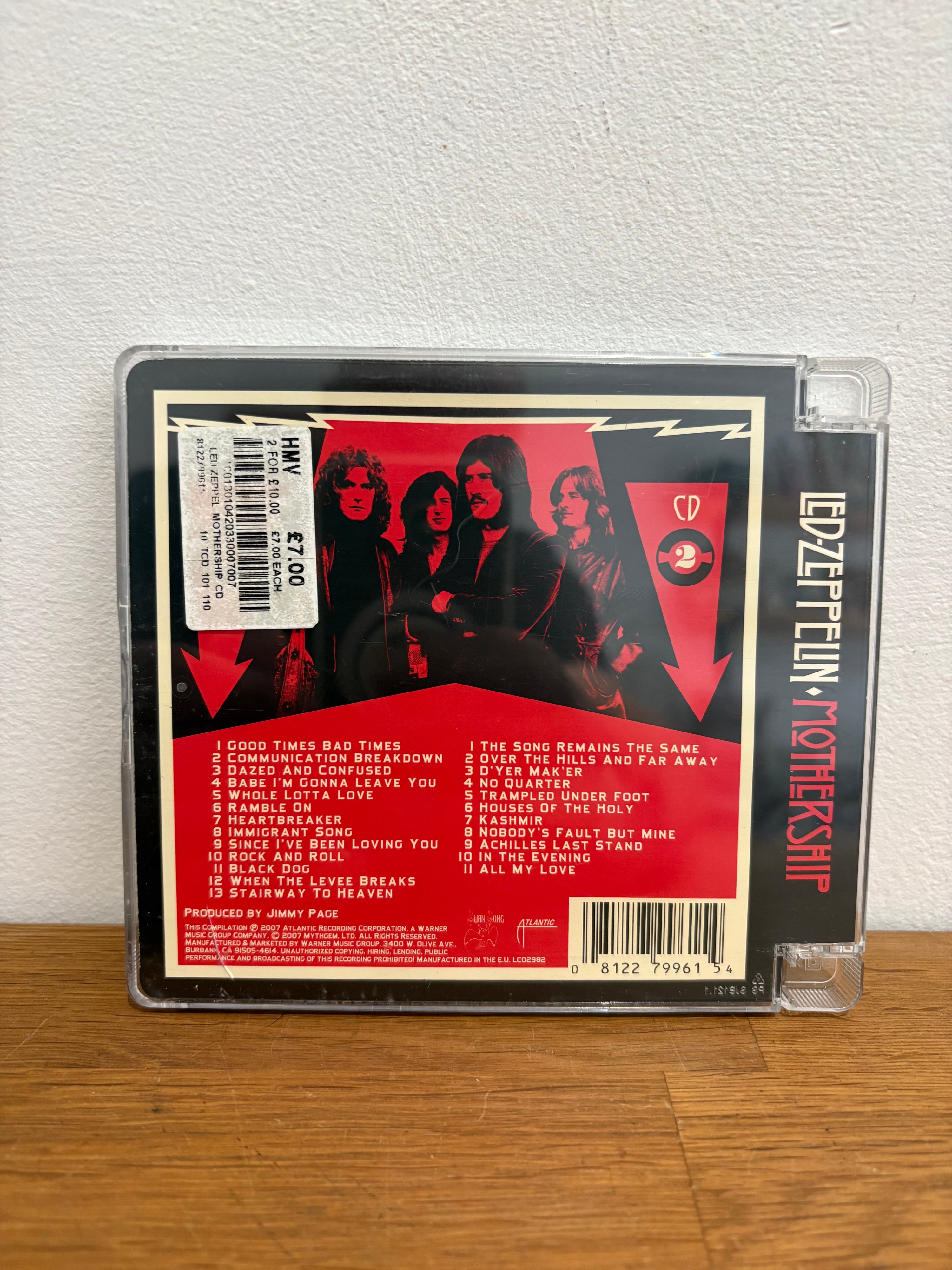 Led Zeppelin - Mothership, very best of , double cd album, 2007