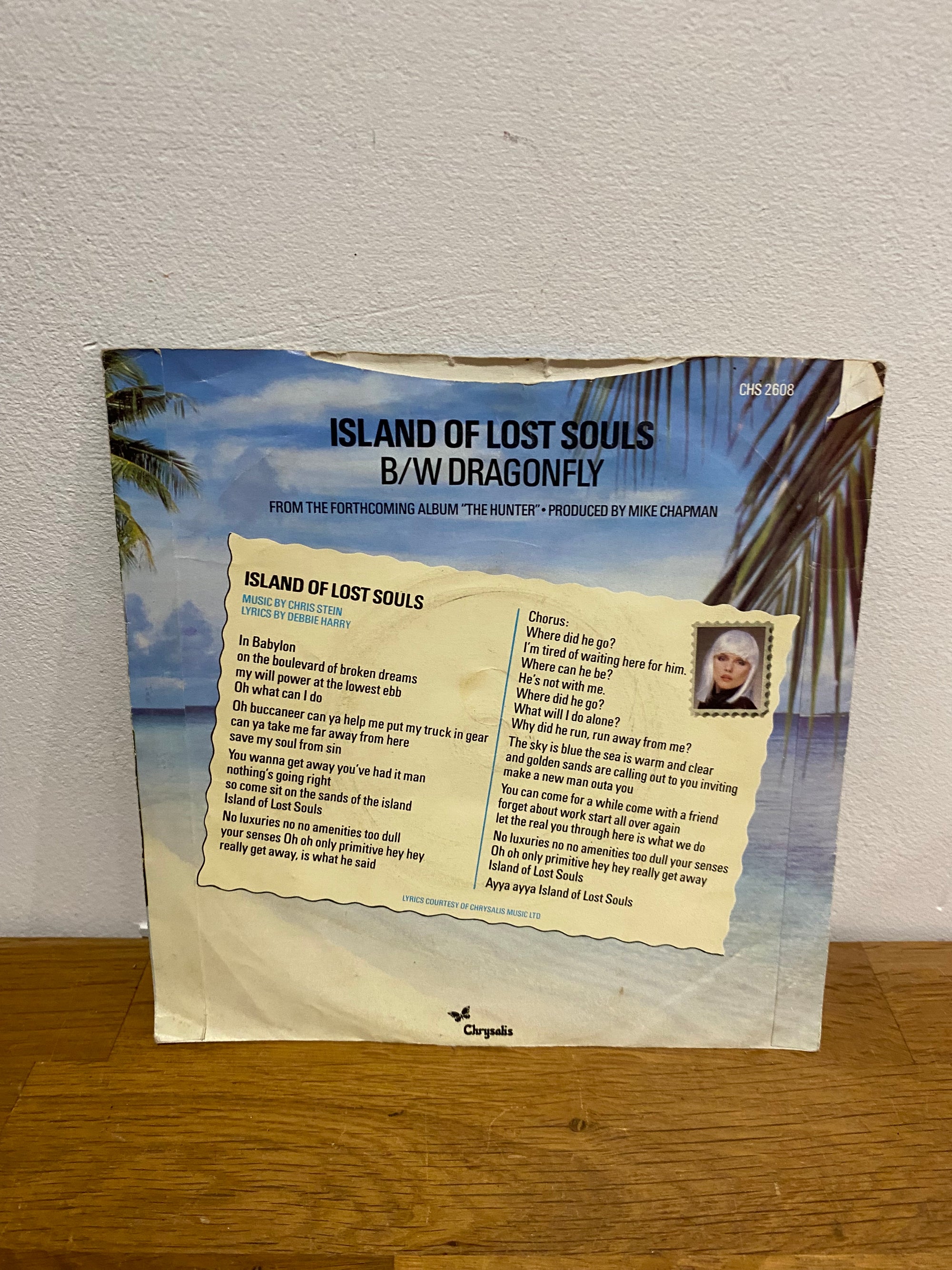 Blondie - Island of Lost Souls 7" Single (1982)