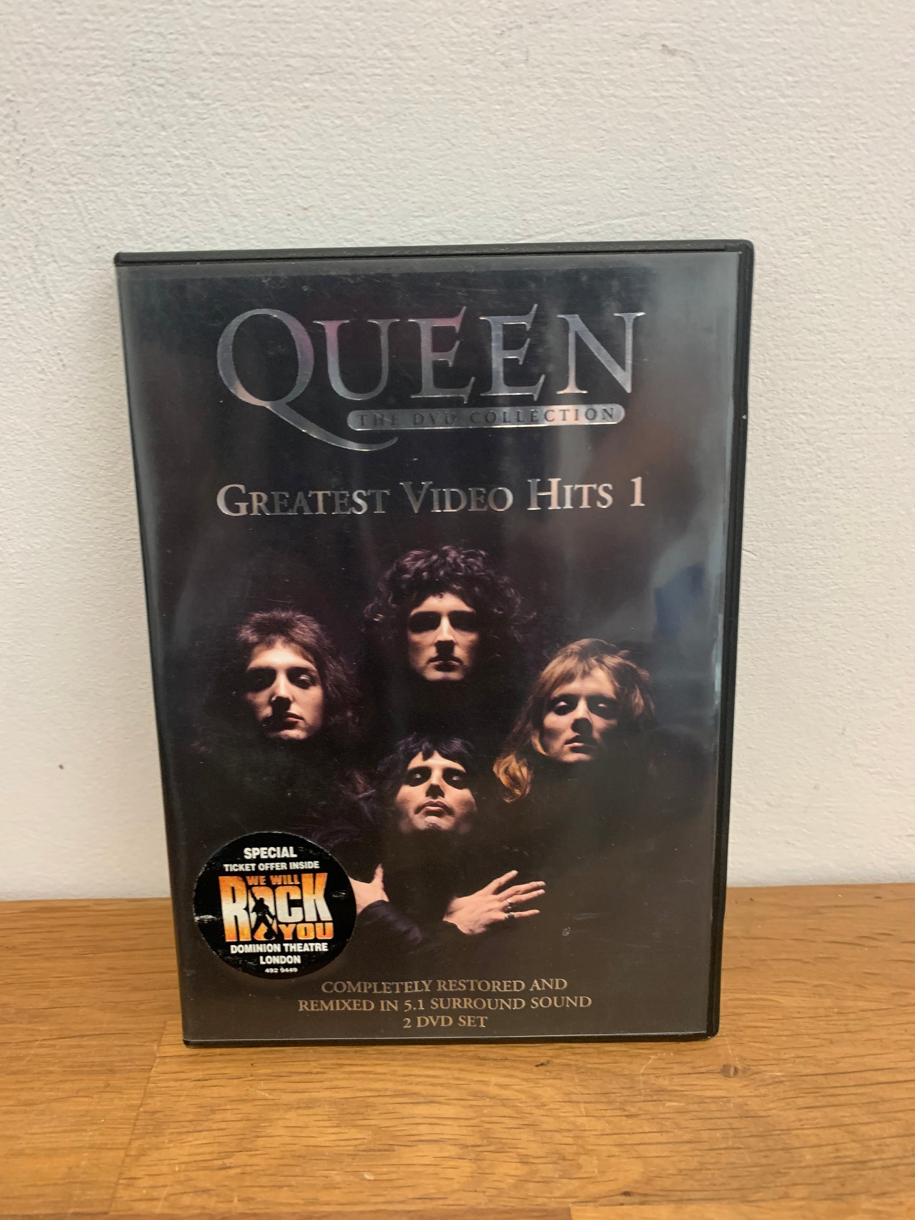 Queen - Greatest video hits 1 , double dvd