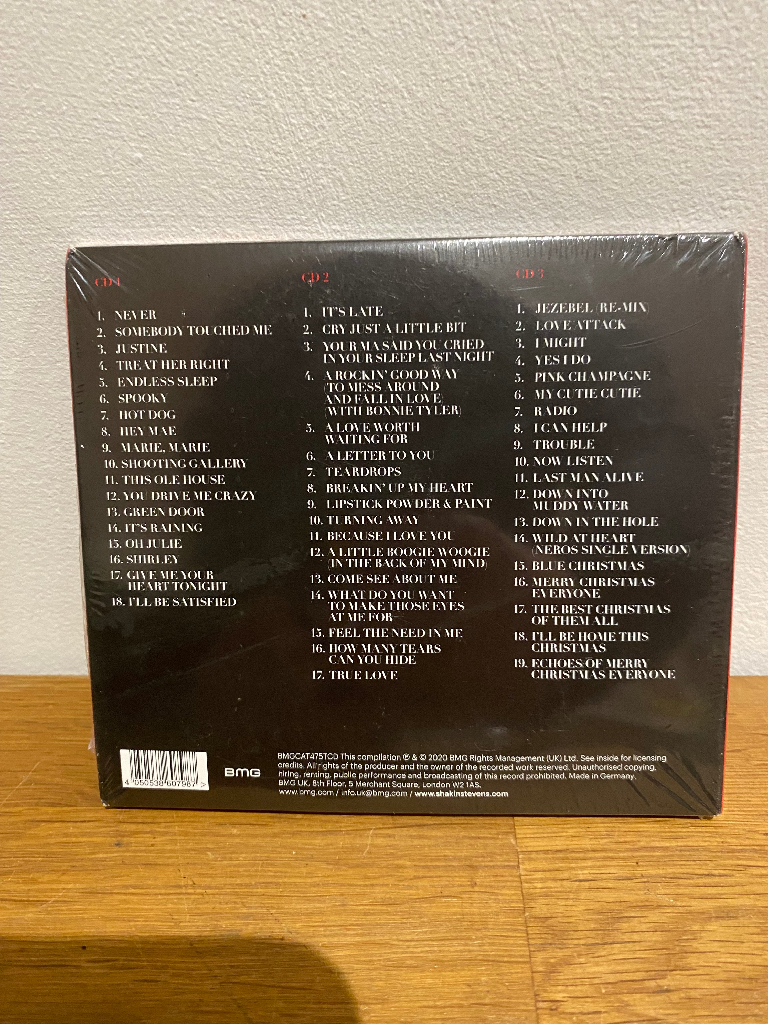 Shakin’ Stevens - Singled out , 3cd , new and sealed