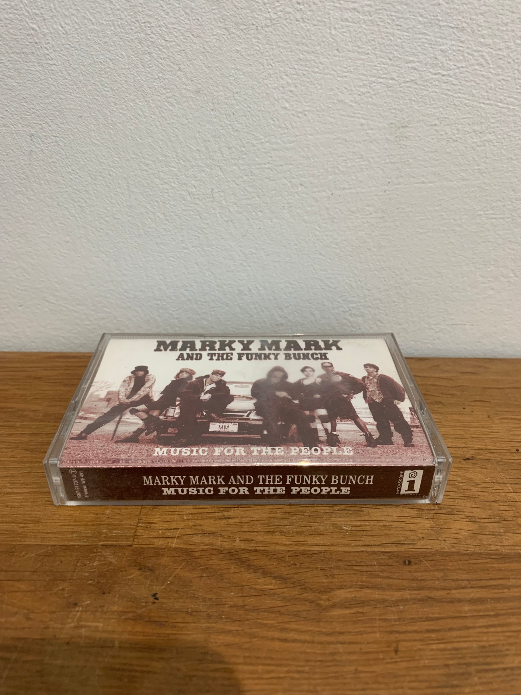 Marky Mark and the Funky Bunch - Music for the people , cassette album vinyl record cover