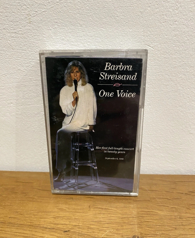 Barbra Streisand - One Voice , Cassette Album, CBS 1987