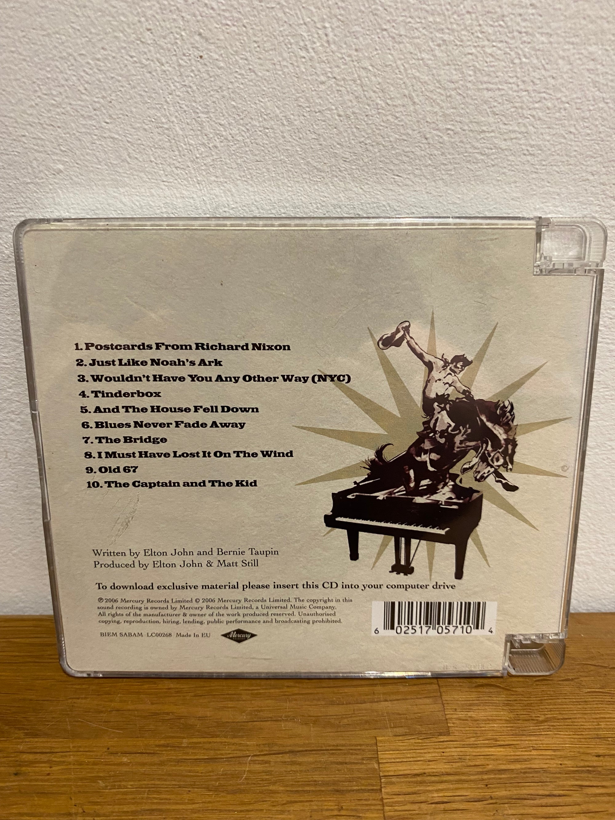 Elton John - Captain & The Kid , cd album 2006