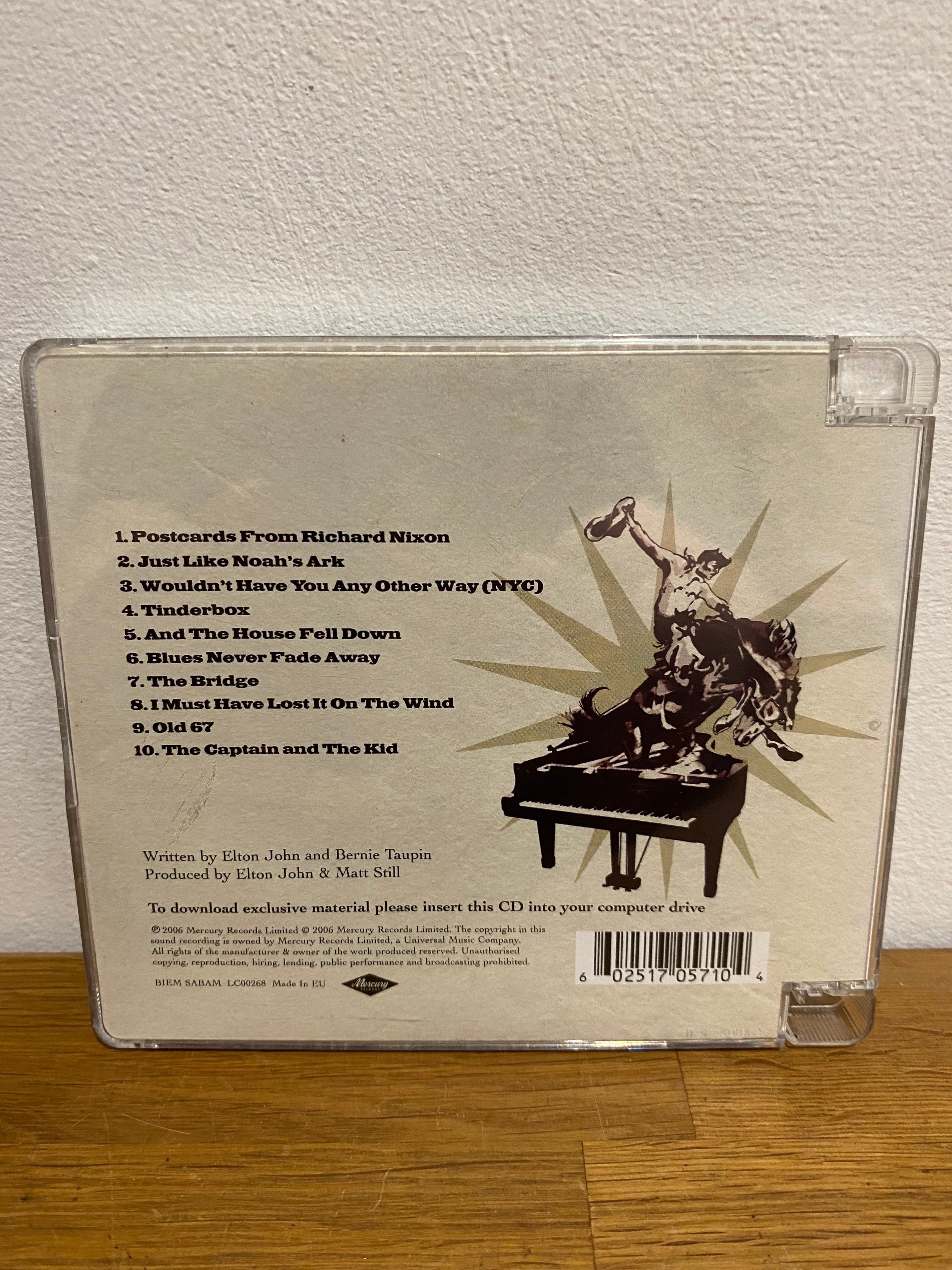 Elton John - Captain & The Kid , cd album 2006