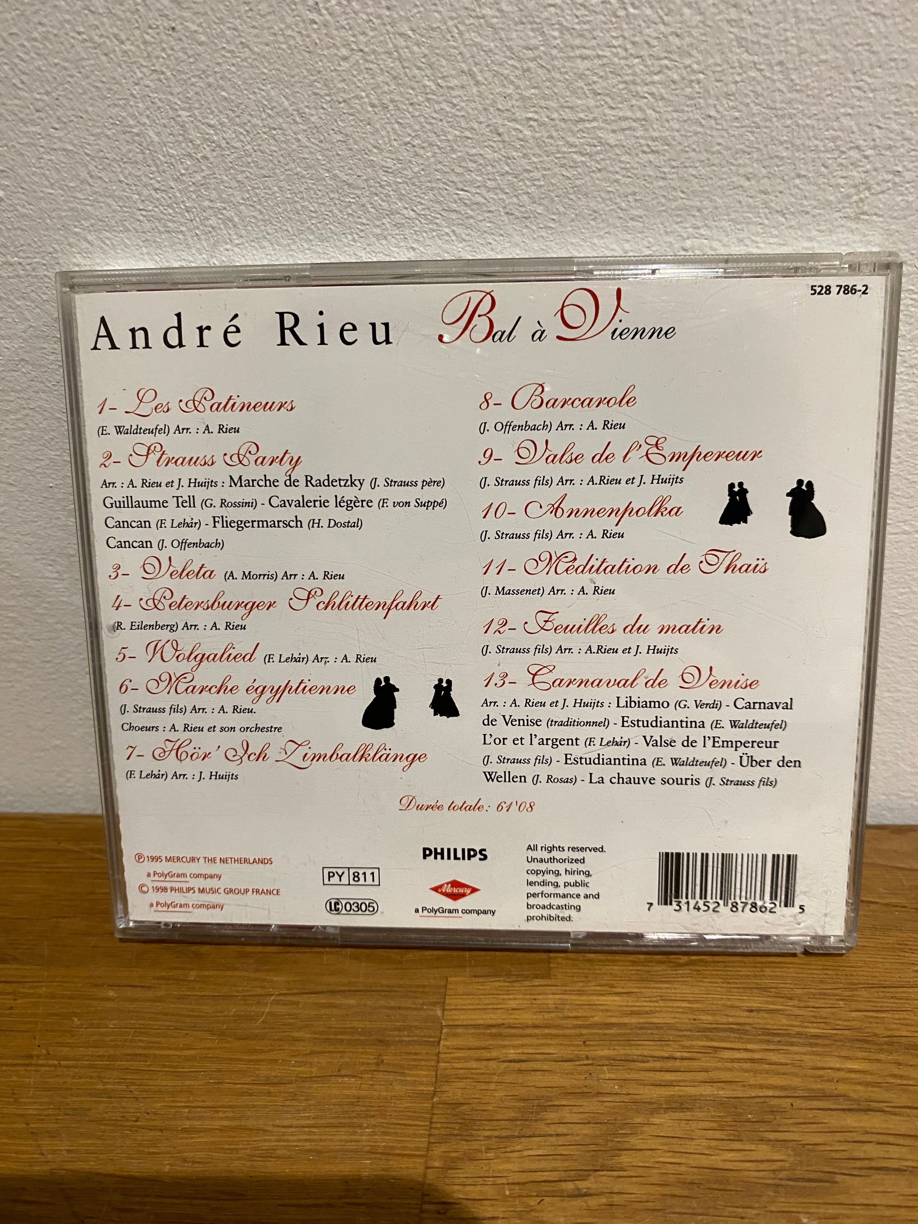 Andre Rieu - Bal a Vienne , cd album