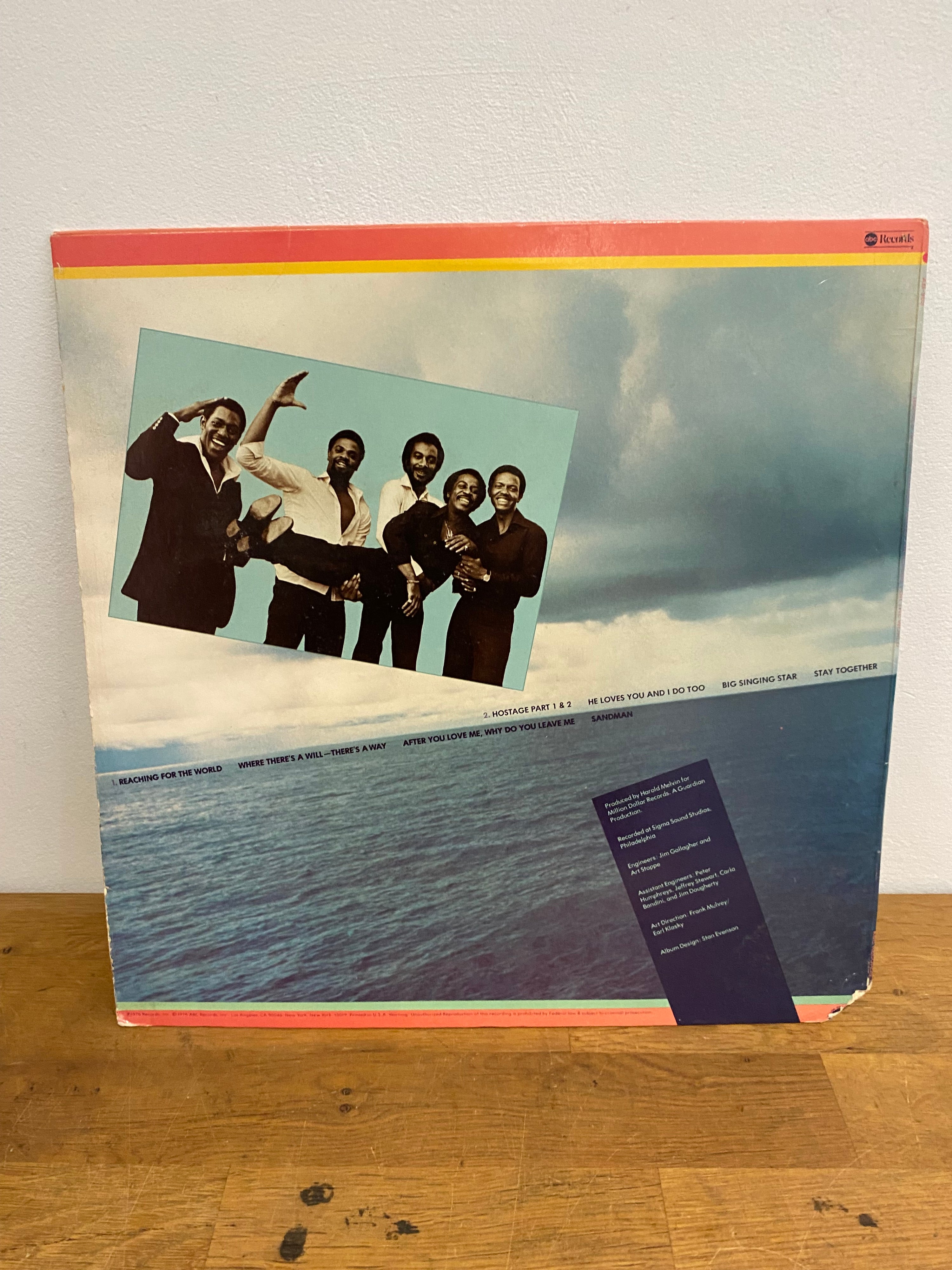 Harold Melvin and The Blue Notes - Reaching for the world, LP