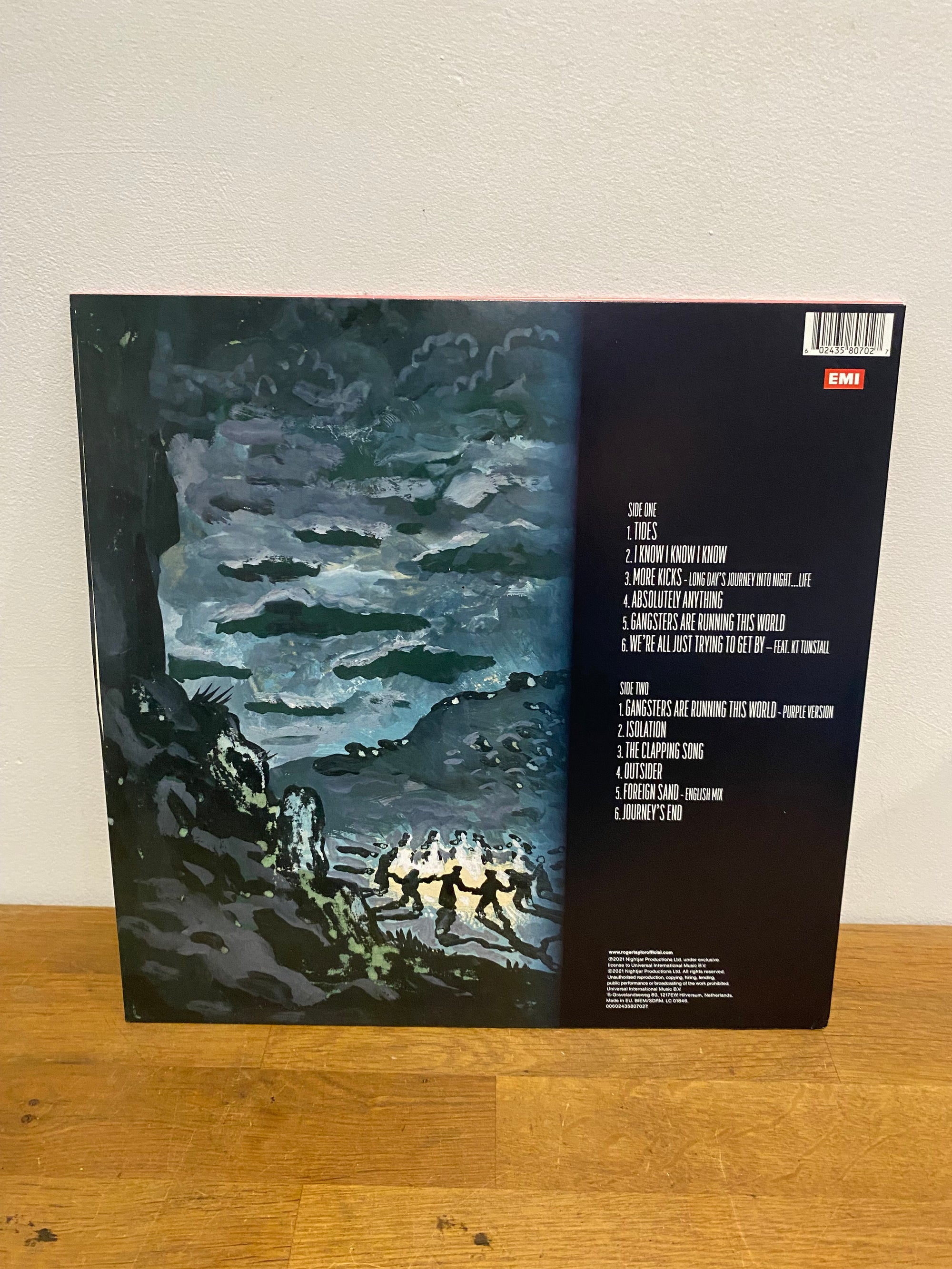 Roger Taylor - Outsider, 12” album , blue vinyl, EMI, 2021