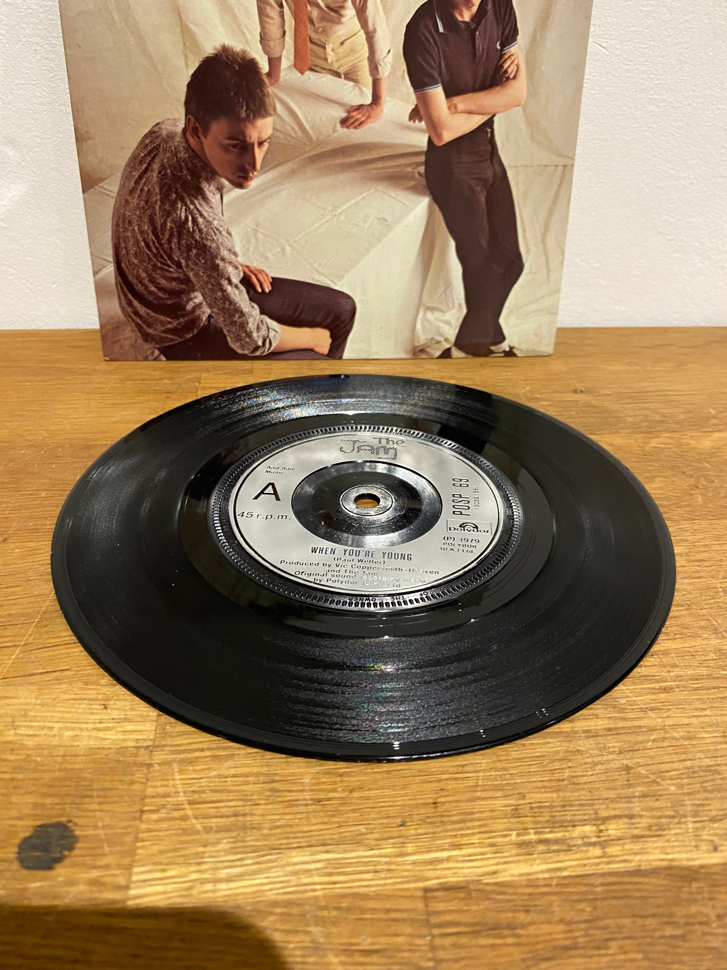 The Jam - When you’re young / Smithers-Jones 7” single