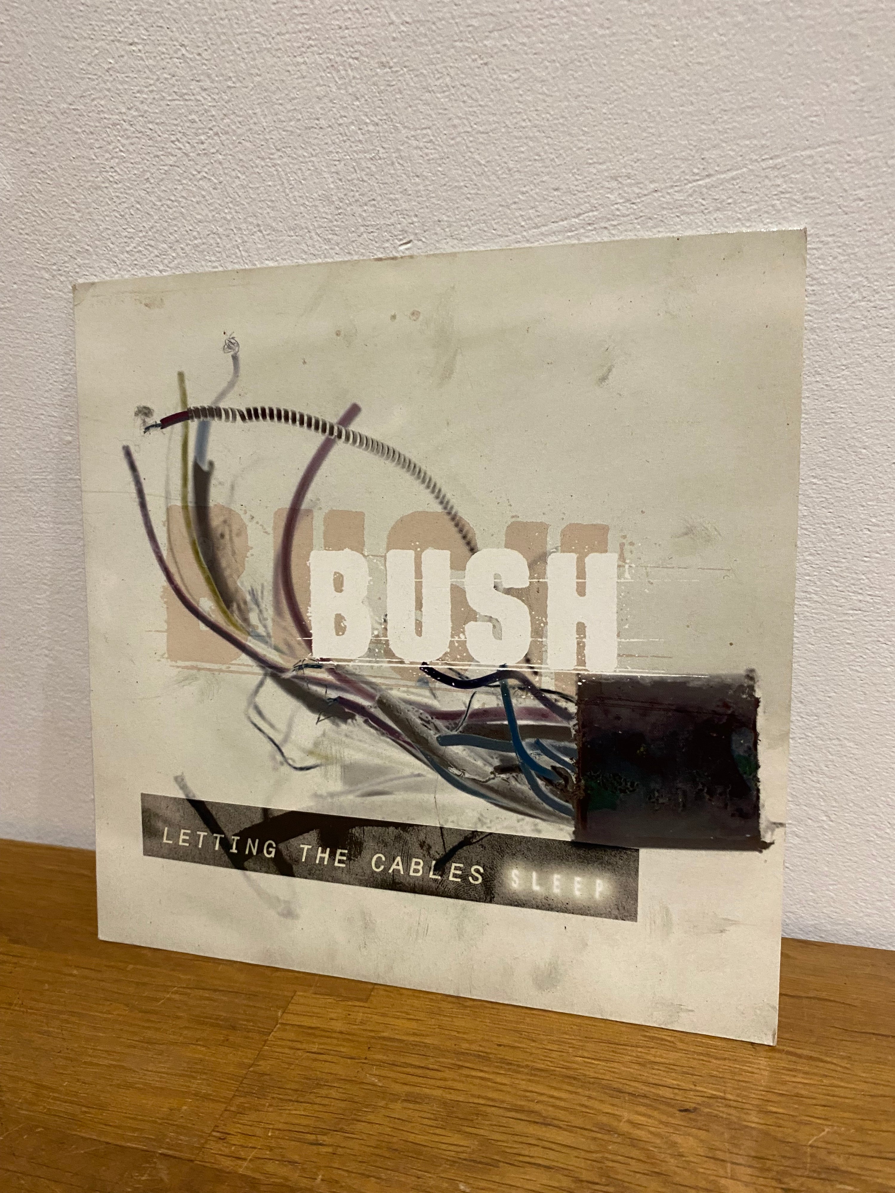 Bush - letting the cables sleep- 7” coloured vinyl