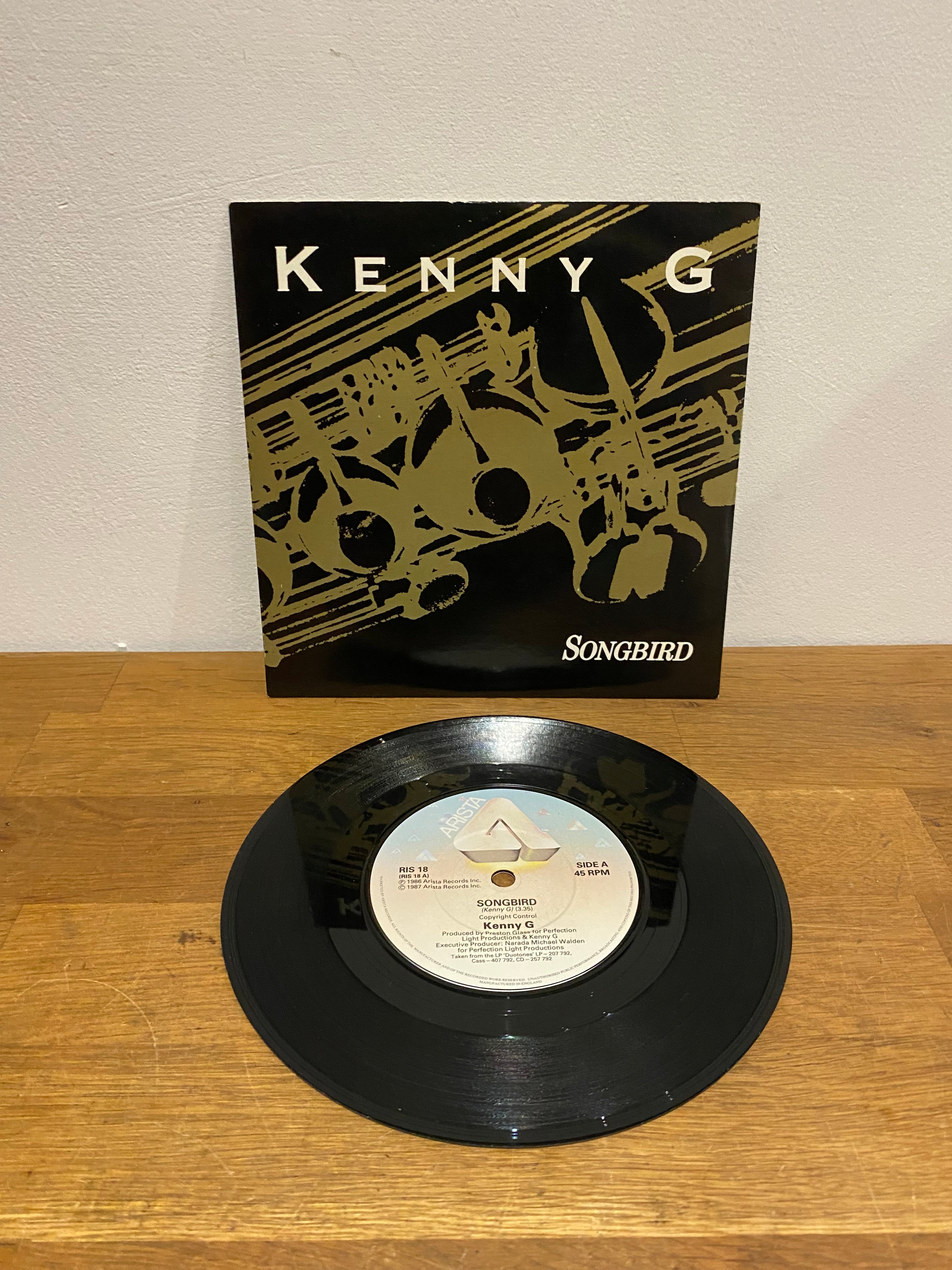 Kenny G - Songbird, 7 inch single , 1987