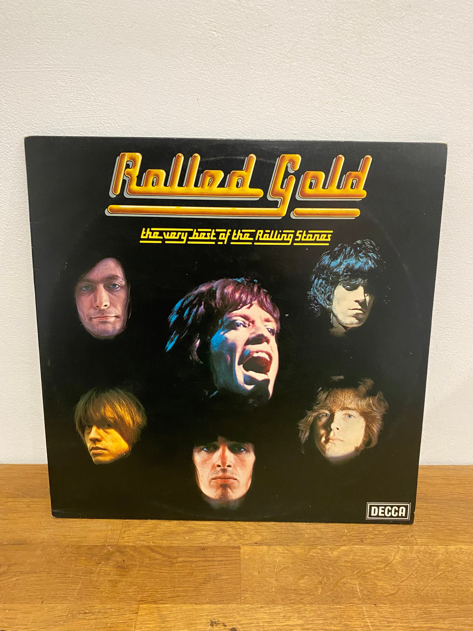Rolling Stones - Rolled Gold , Decca 1975 , Double 12” album, ROST 1/2
