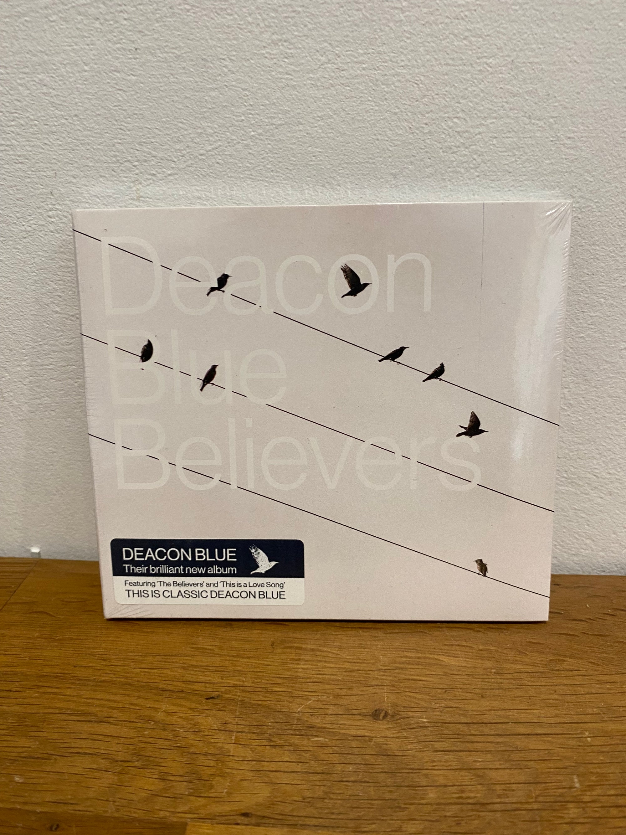Deacon Blue - Believers, cd album, 2016, new and sealed gatefold sleeve.