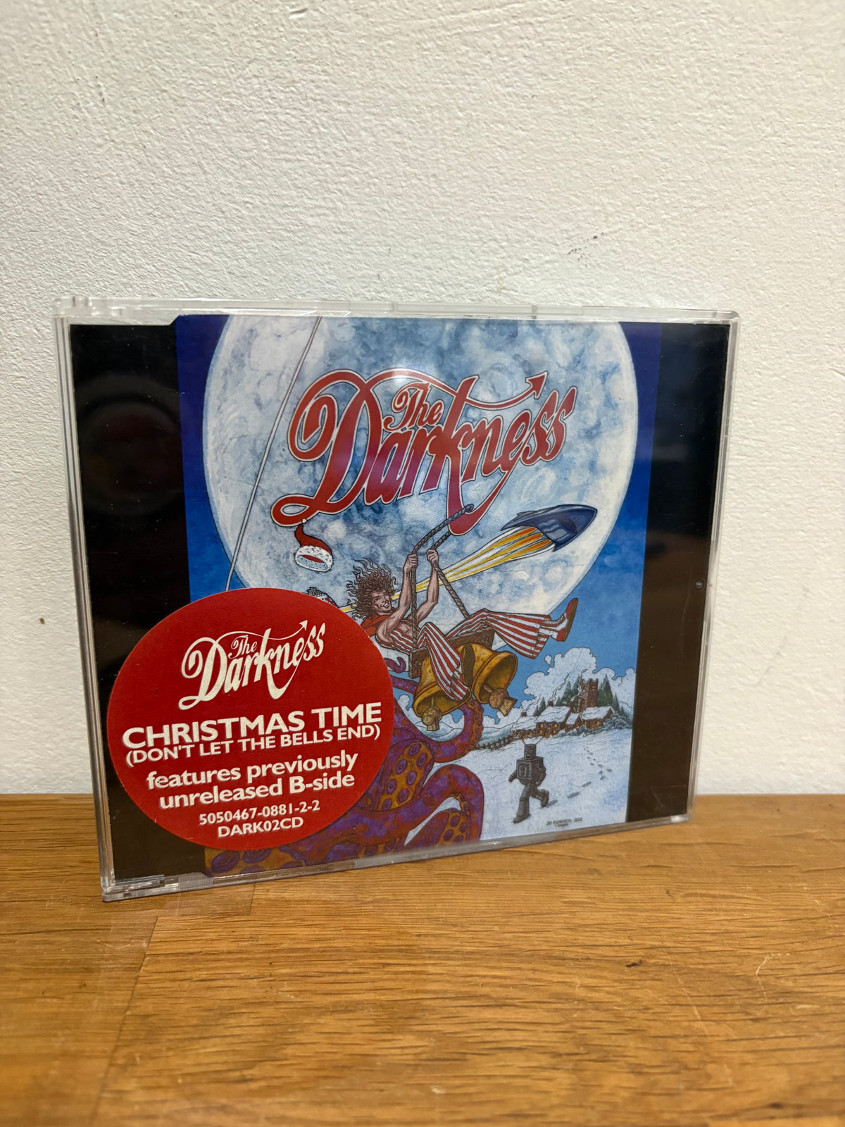 The Darkness - Christmas Time ( don’t let the bells end ) . 2 track cd single , 2003.