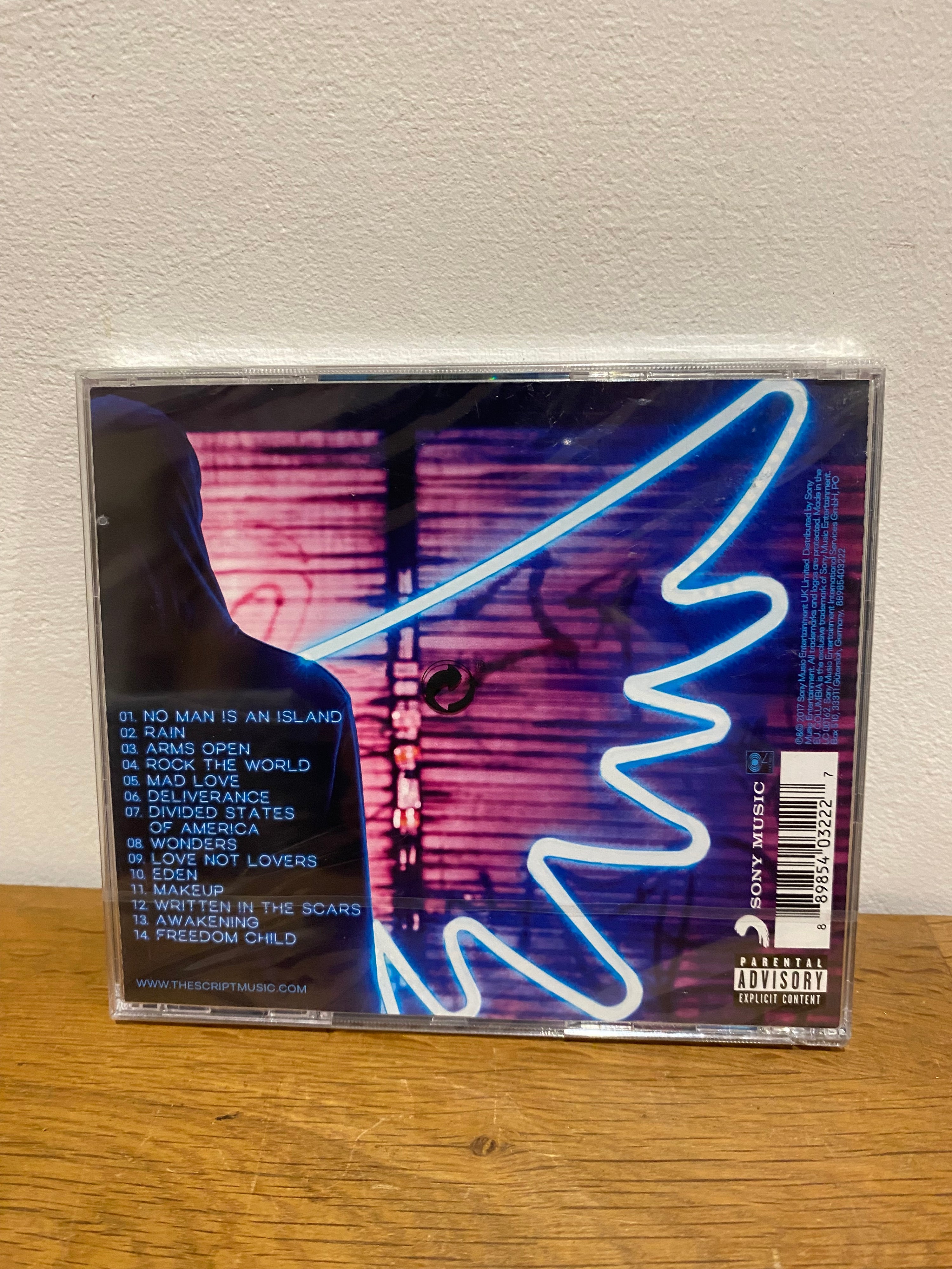 The Script - Freedom Child , new and sealed cd album