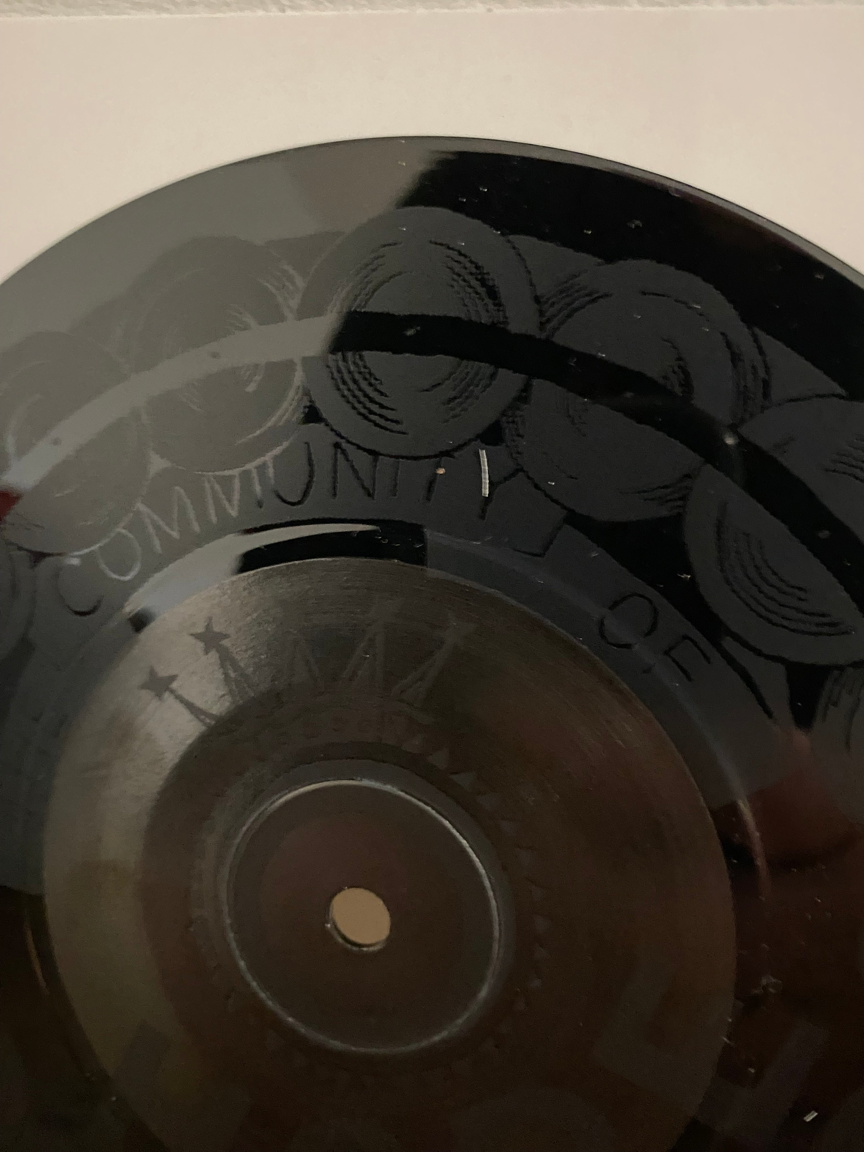 PJ Harvey - The Community of Hope , 7” Etched vinyl