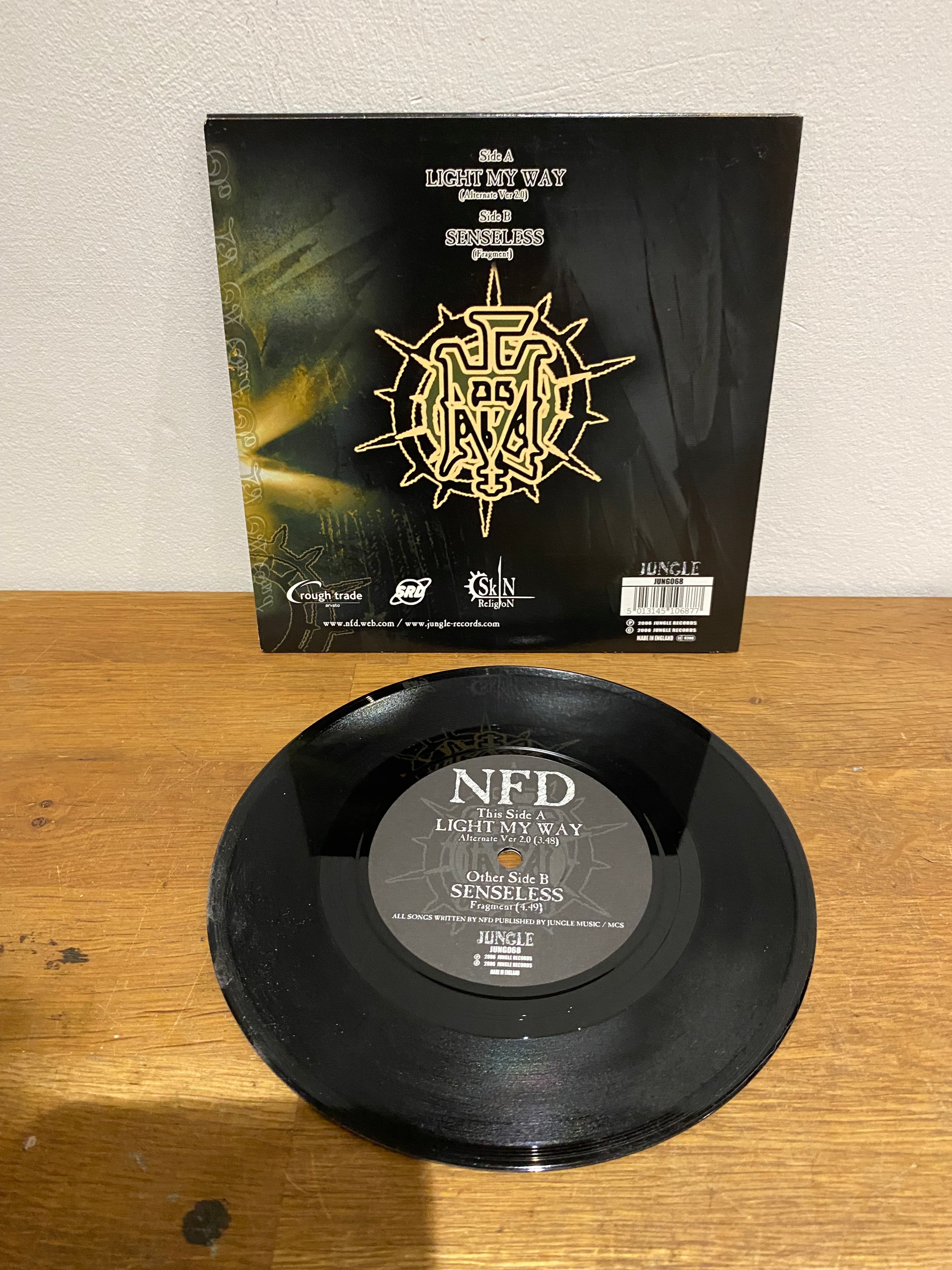 NFD - Light my way , 7 inch single , 2006