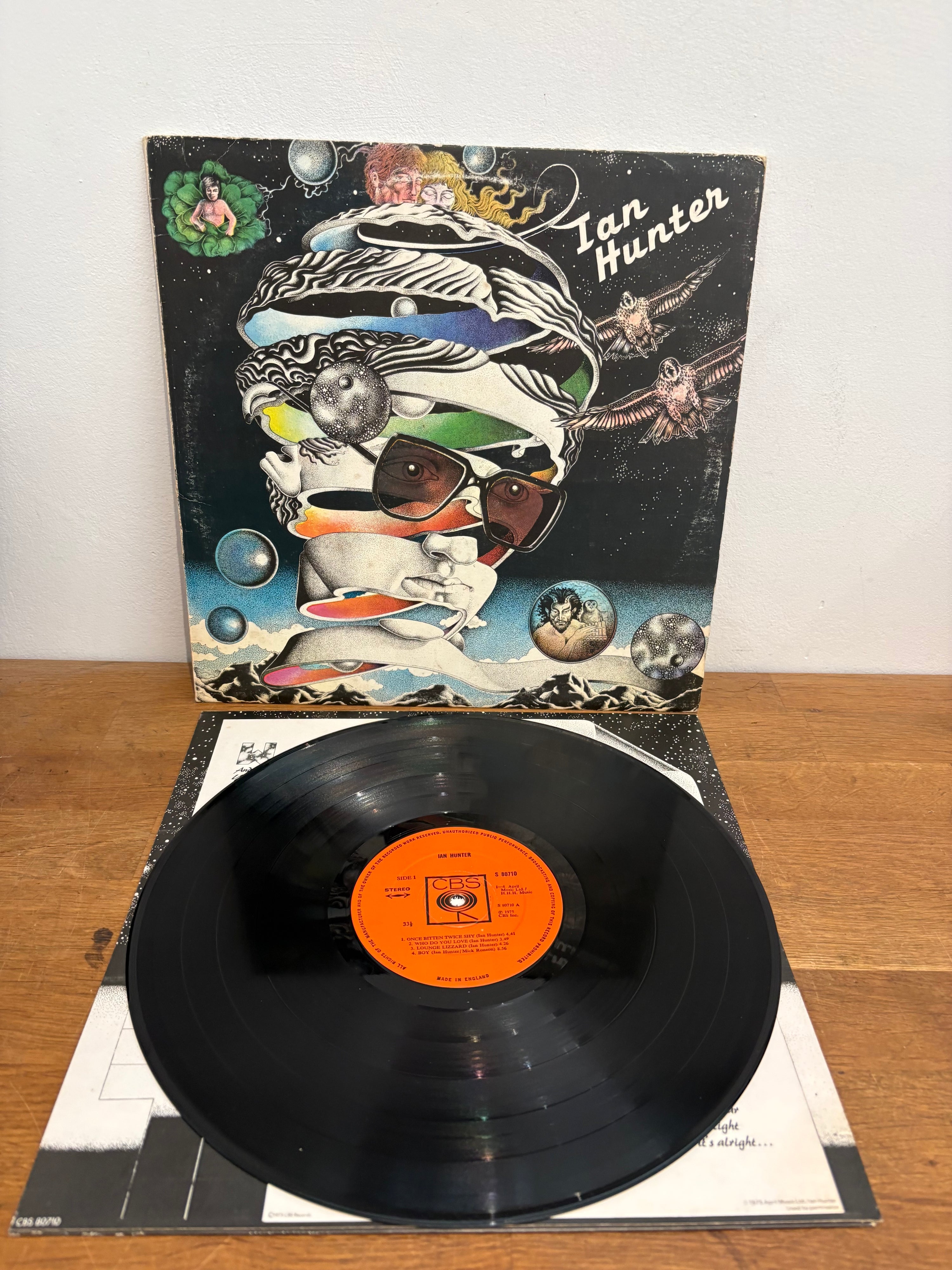 Ian Hunter - Ian Hunter , 1975 CBS , S80710