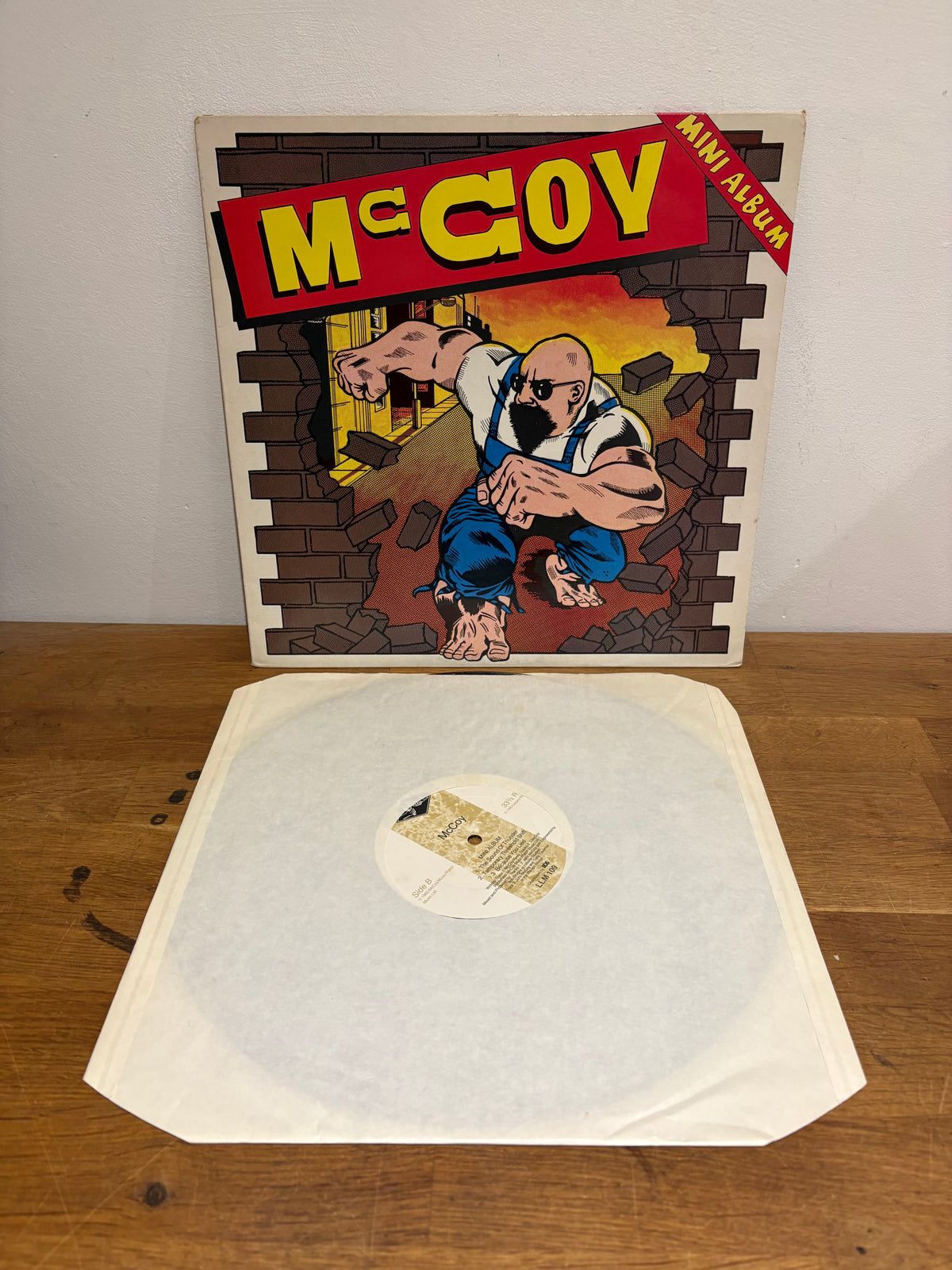 McCoy - Mini Album, 5 track 12 inch mini album , 1983 , LLM109.