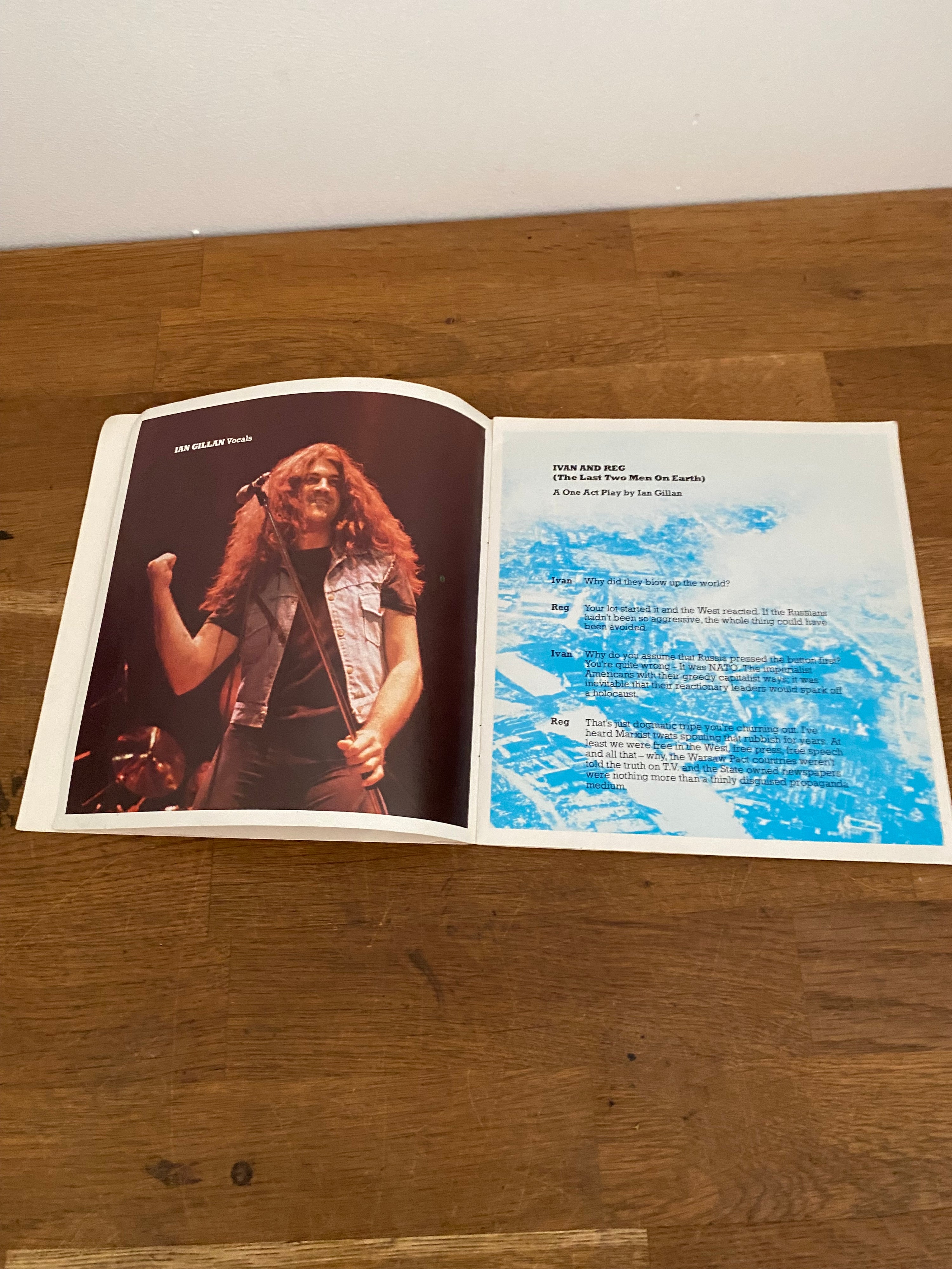 Gillan - Mutually Assured Destruction, 7” single , booklet sleeve , 1980 Virgin